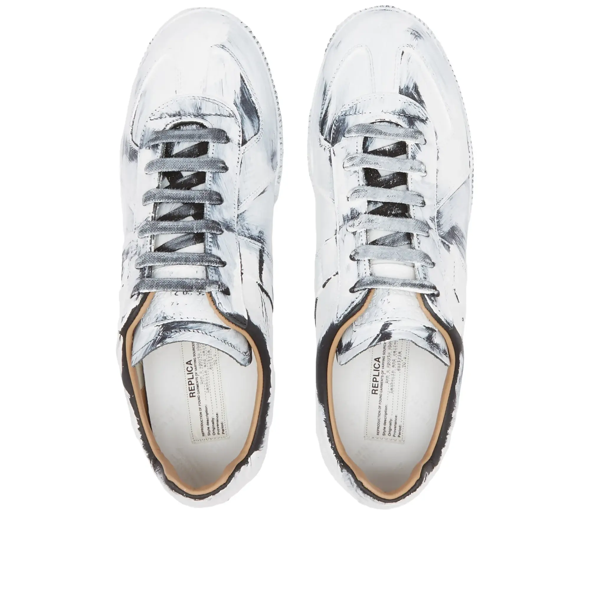 Maison Margiela Men's Correction Replica Sneaker Black