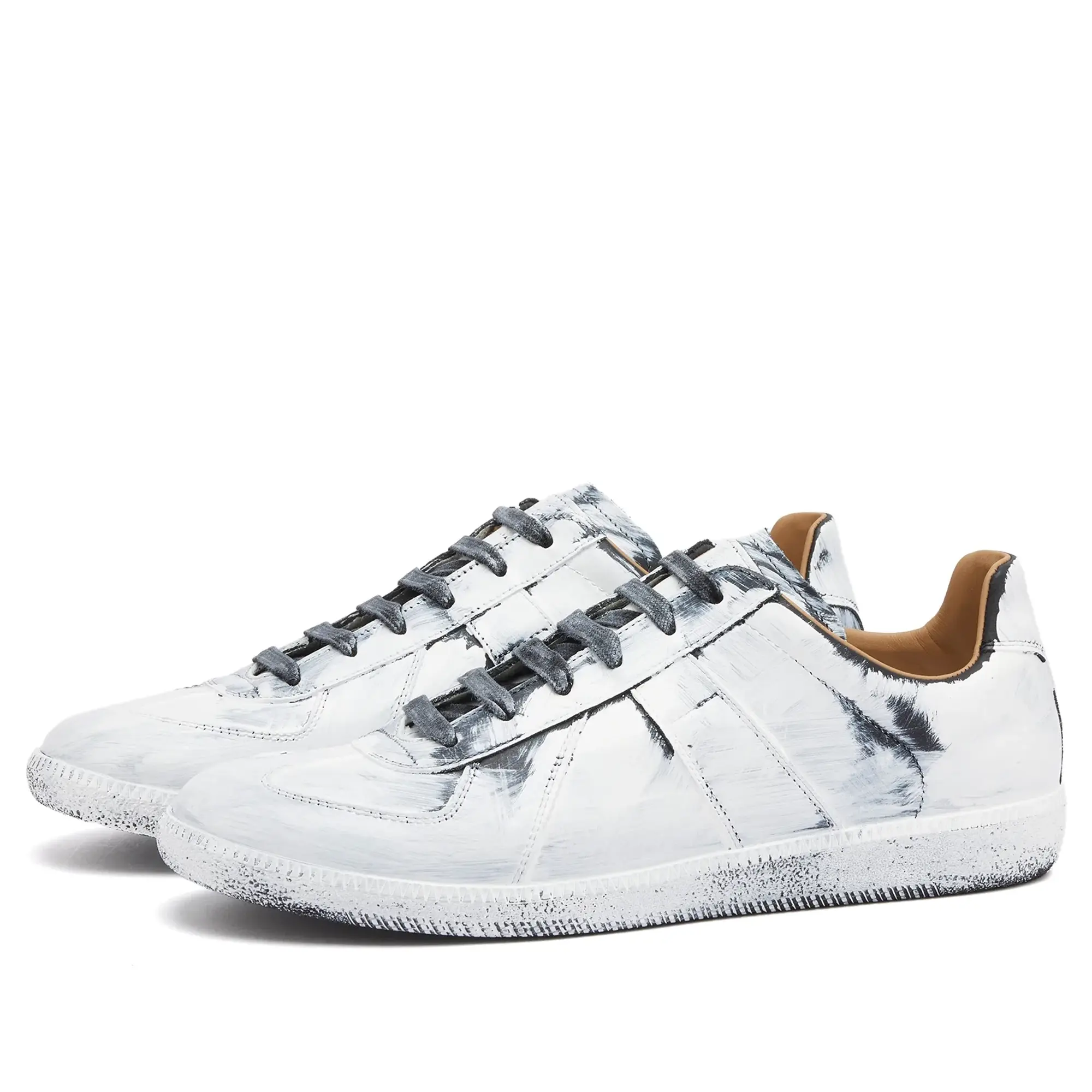 Maison Margiela Men's Correction Replica Sneaker Black Maison Margiela Men's Correction Replica Sneaker Black