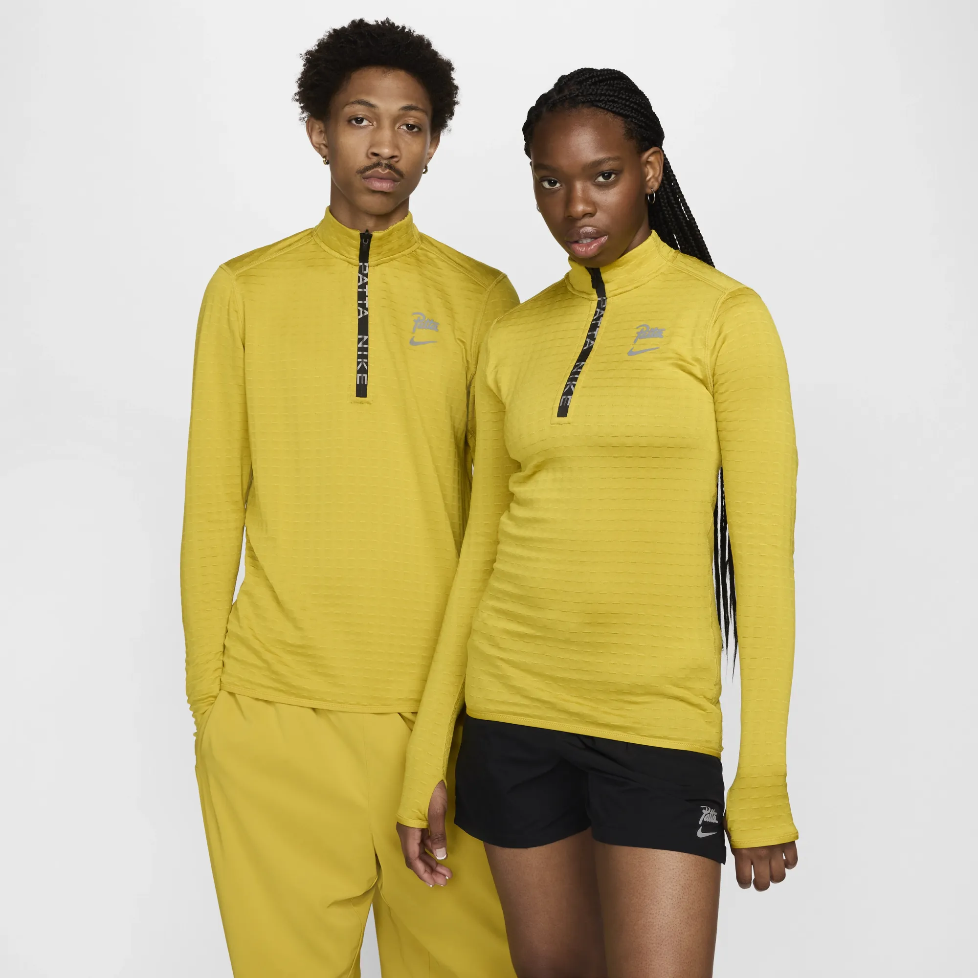【新品未使用】NIKE×patta　ハーフジップロングスリーブトップ Nike x Patta Half Zip Long Sleeve in Deep Royal Blue Nike
