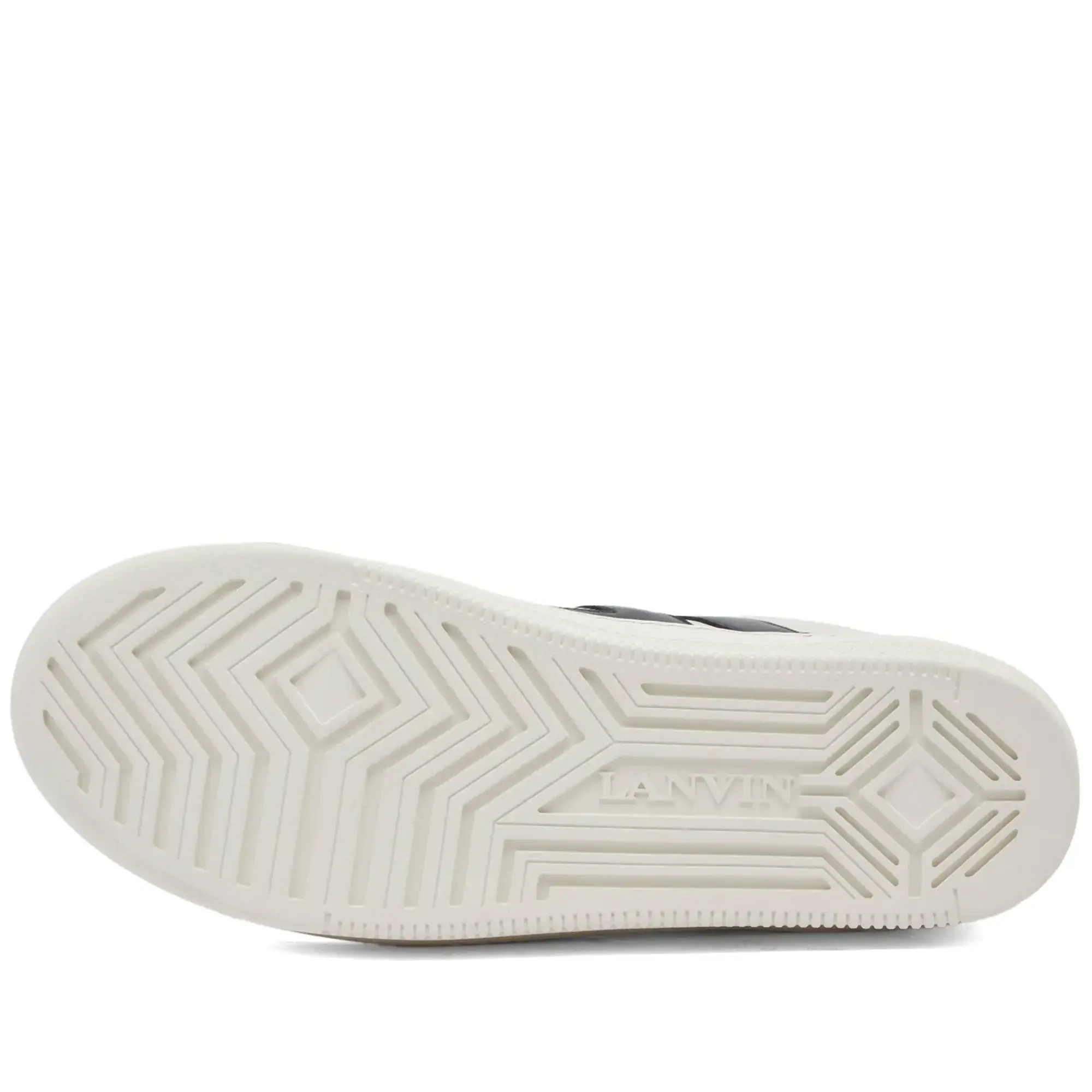 Lanvin Men's x Future High Sole Sneaker Off White/Black