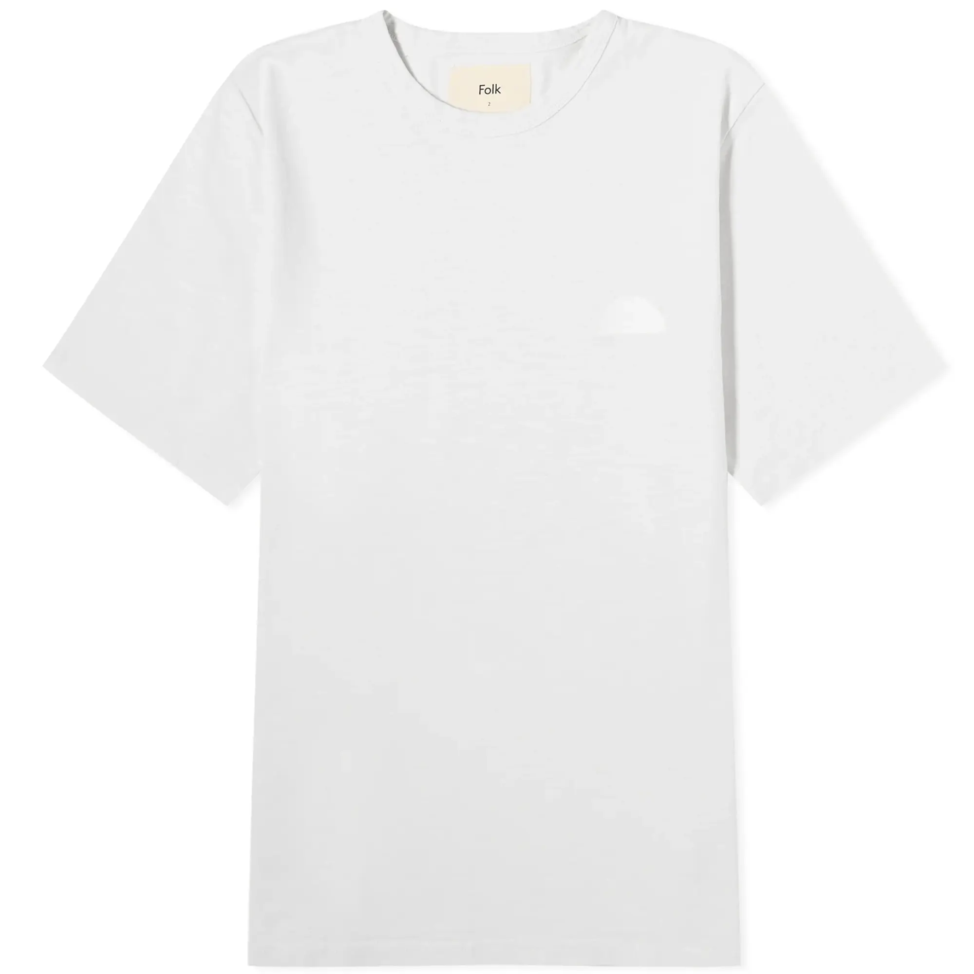 Folk Men's Slub T-Shirt Ecru