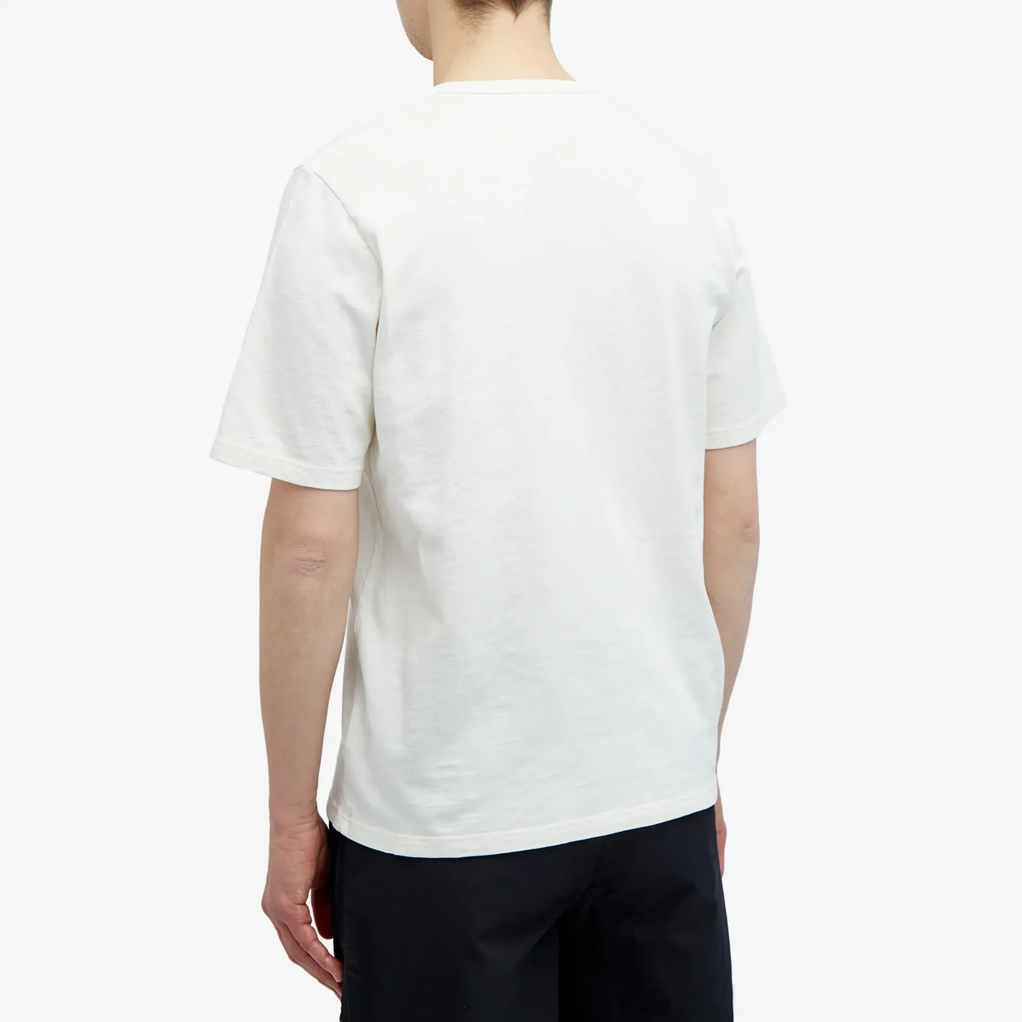 Folk Men's Slub T-Shirt Ecru