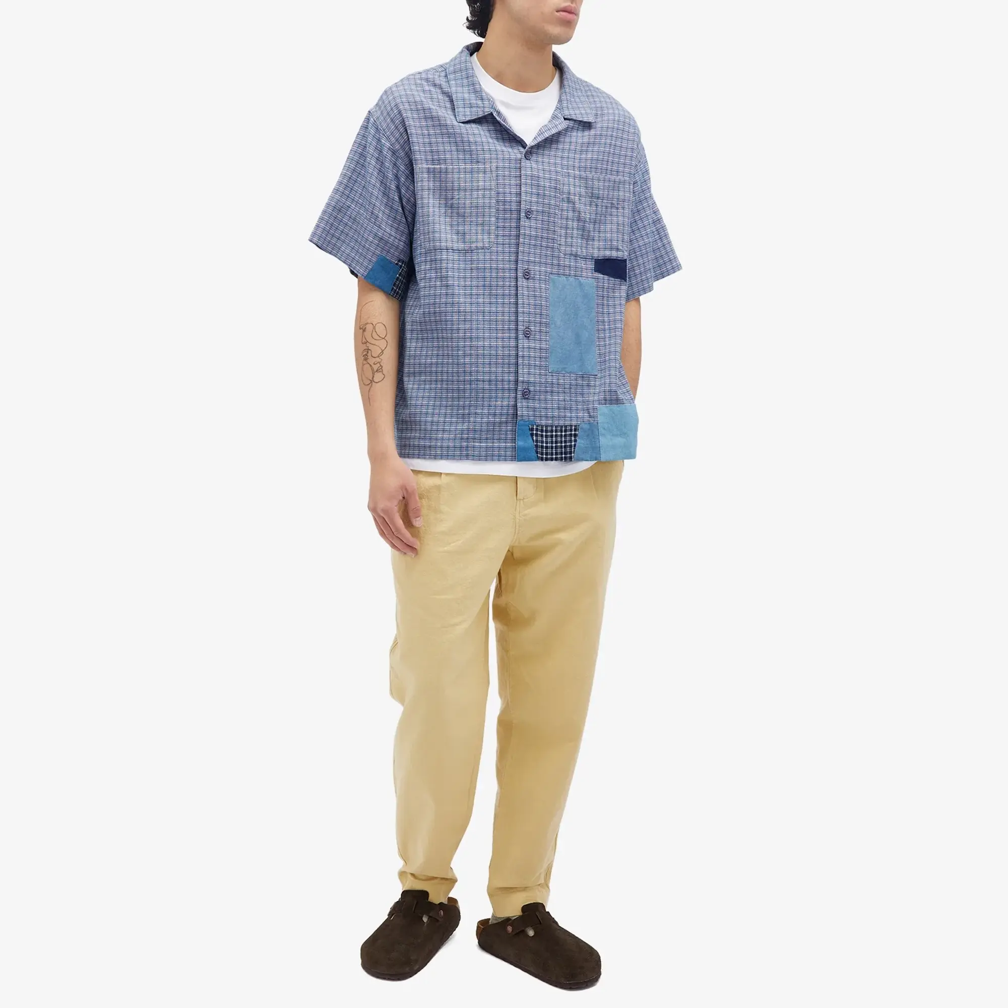 Folk Men's Assembly Pants Wheat Linen