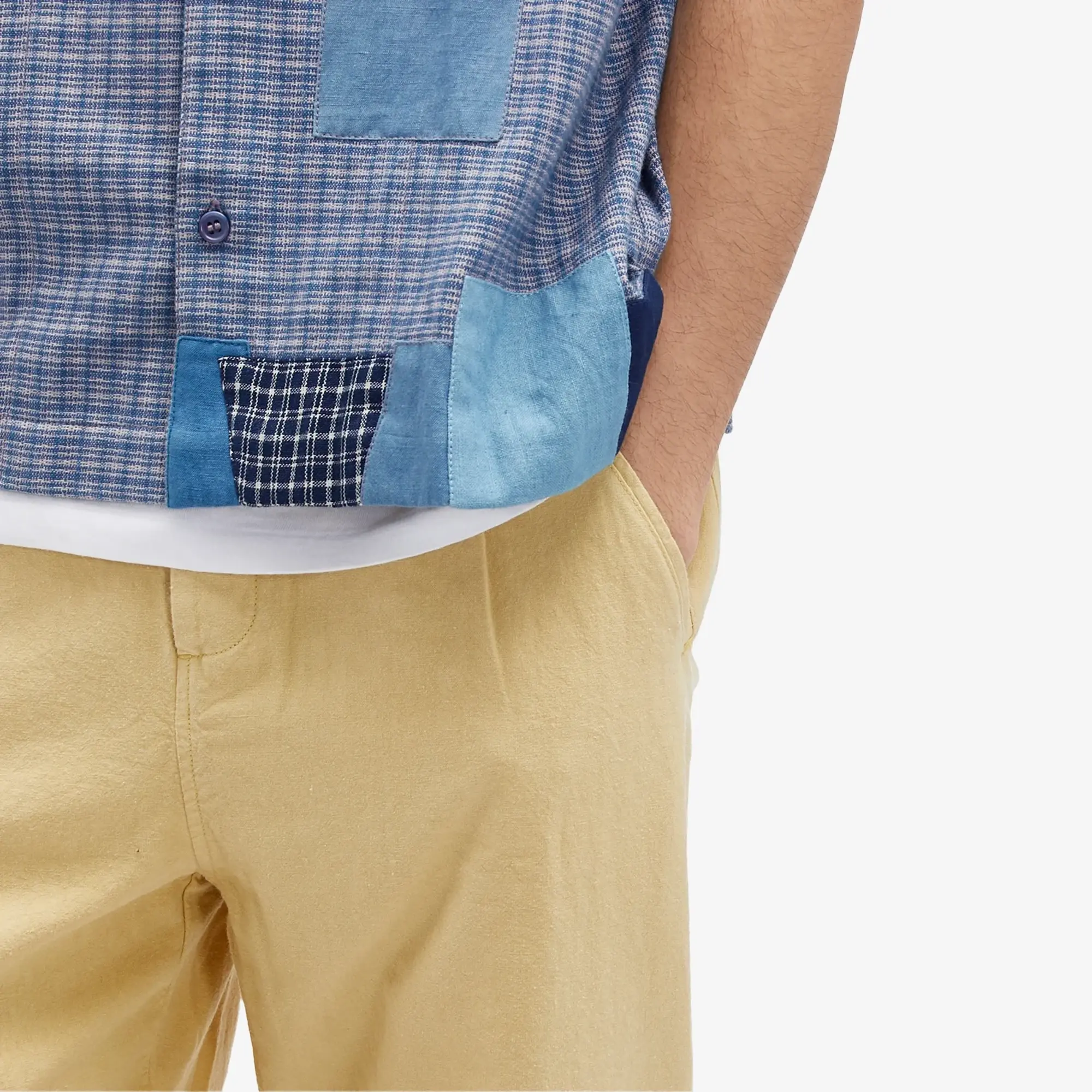 Folk Men's Assembly Pants Wheat Linen
