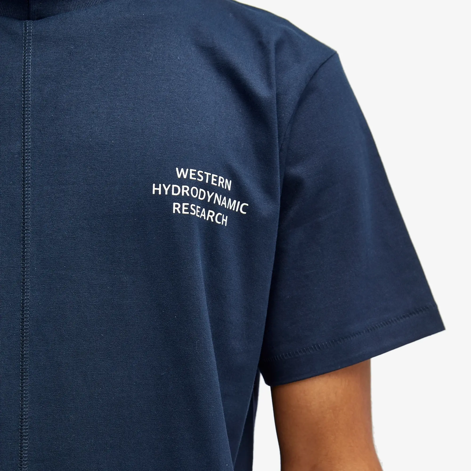 Space Available Men's x WHR Logo T-Shirt Navy