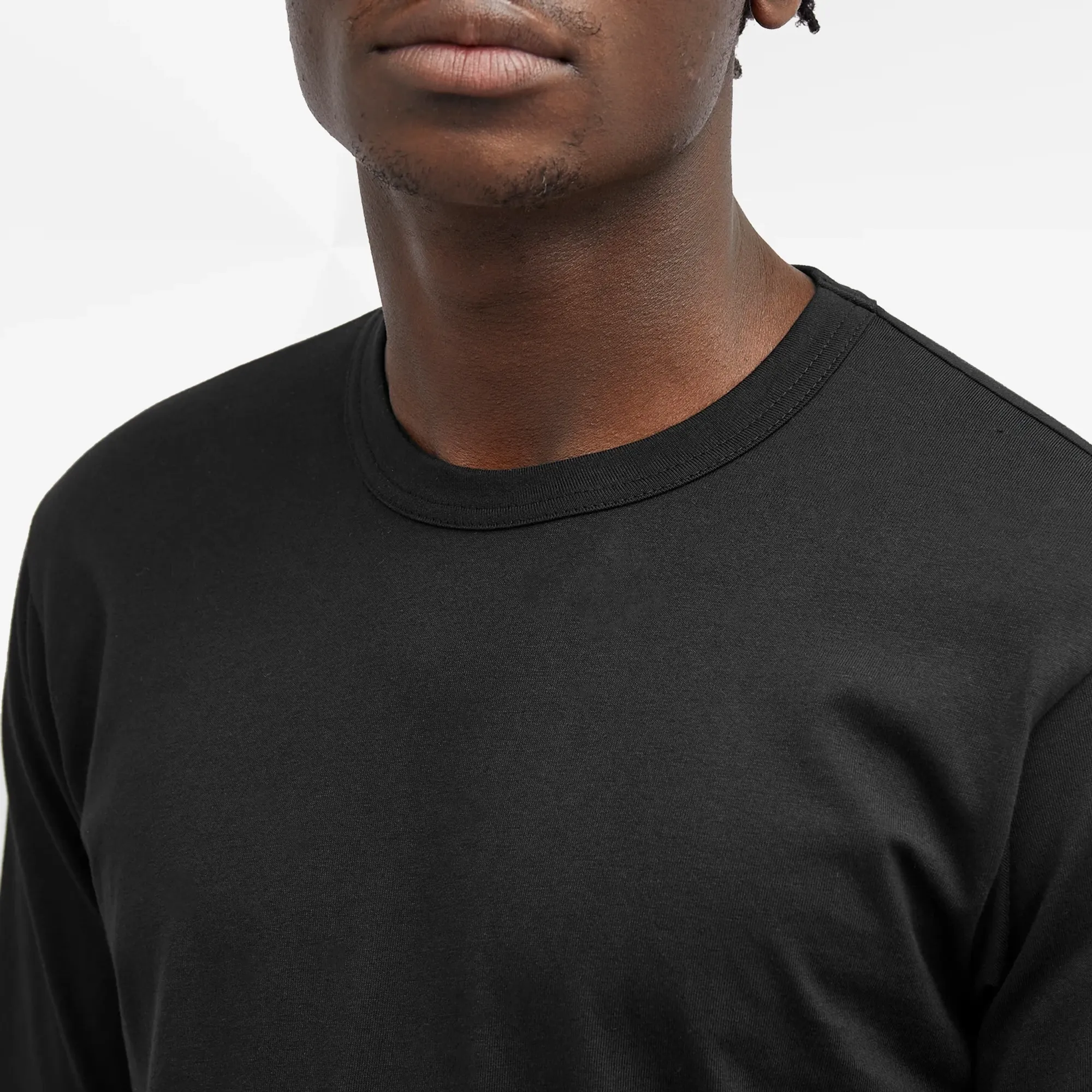 COMME des GARÇONS SHIRTS FOREVER ロンT 黒 M