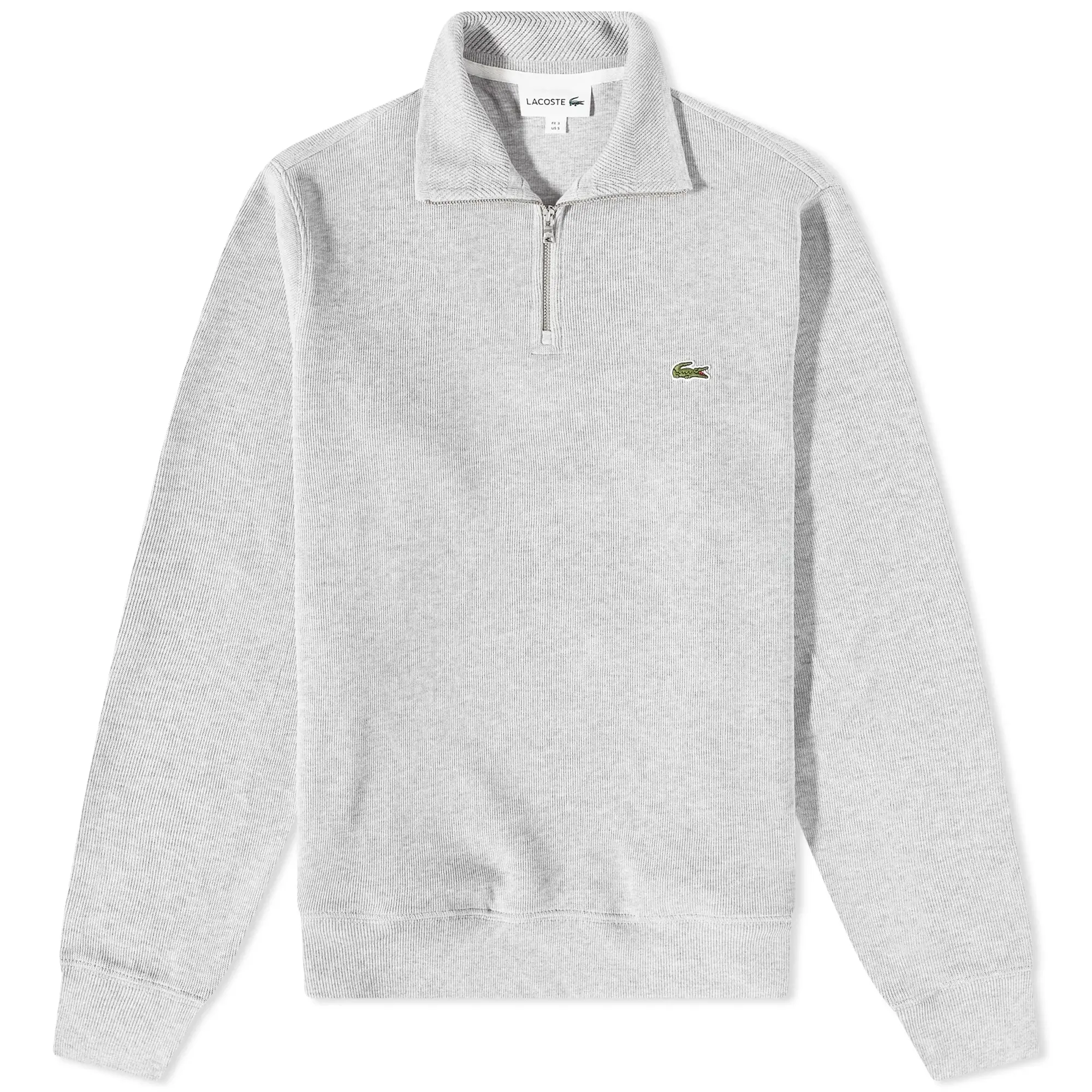 Lacoste ZIPPERED Stand-Up Collar Sweatshirt