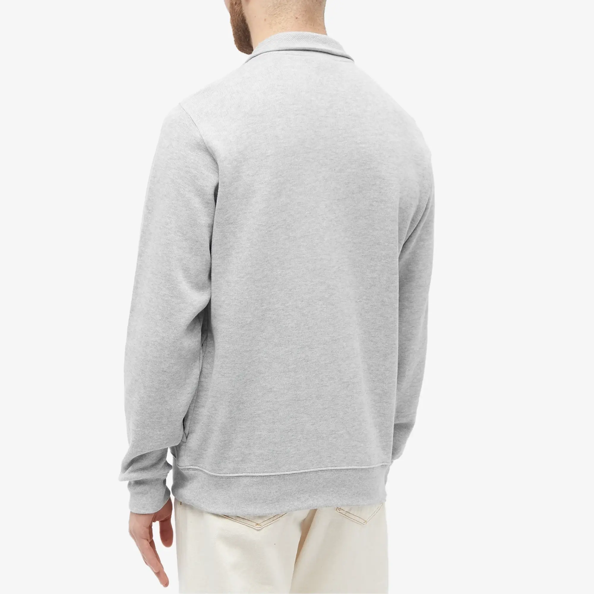 Lacoste ZIPPERED Stand-Up Collar Sweatshirt