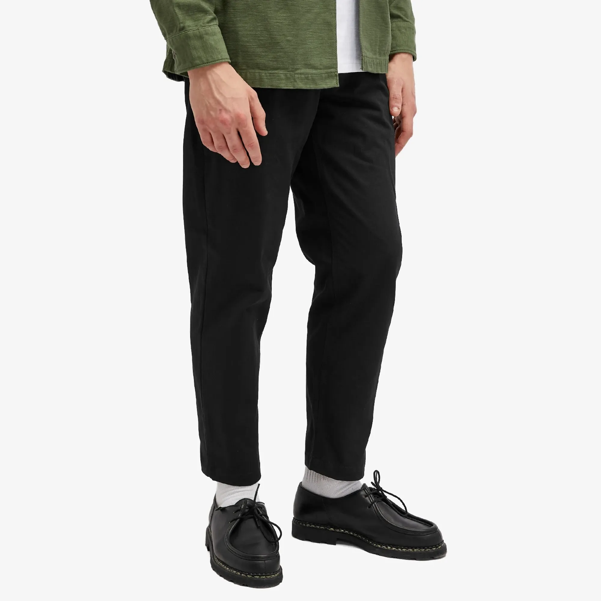 FrizmWORKS Men's OG Haworth One Tuck Trousers Black | FZWOGPT053