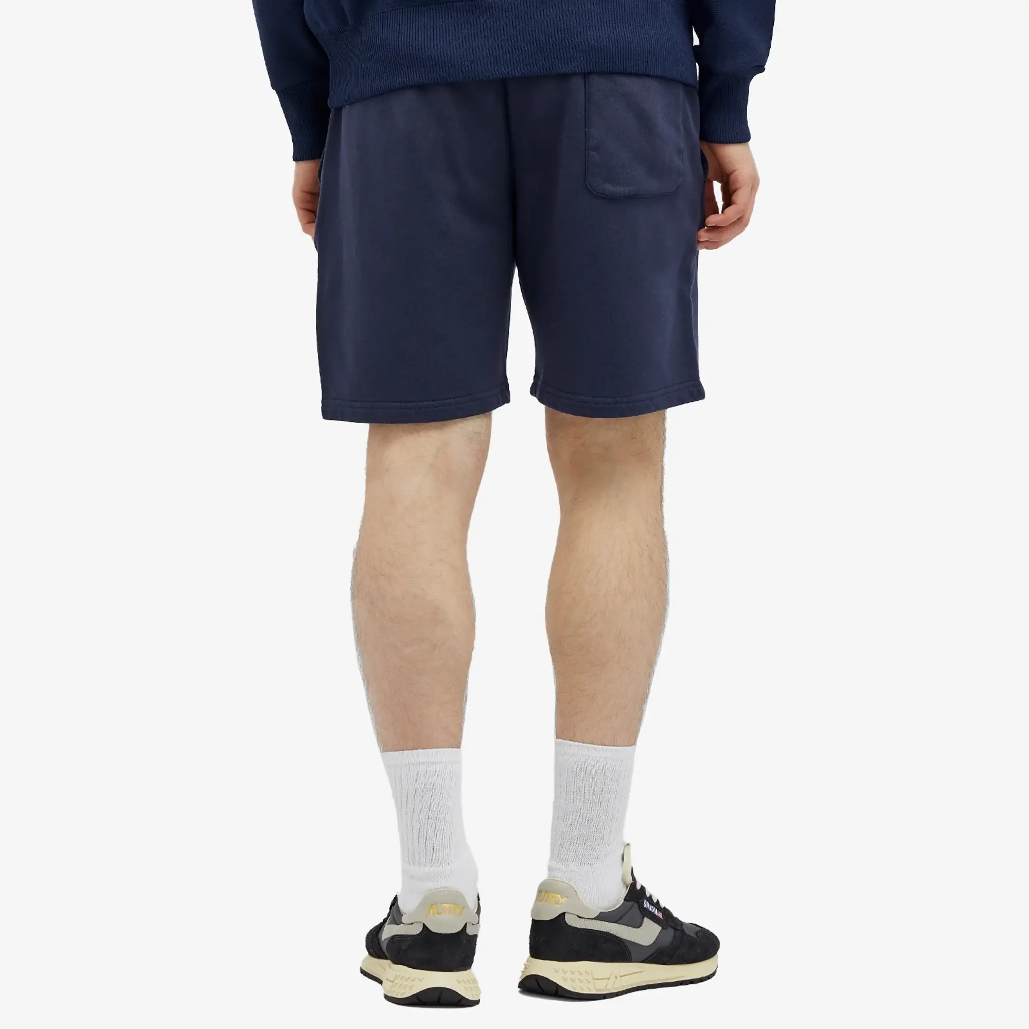 Autry Men's Logo Sweat Short Blue