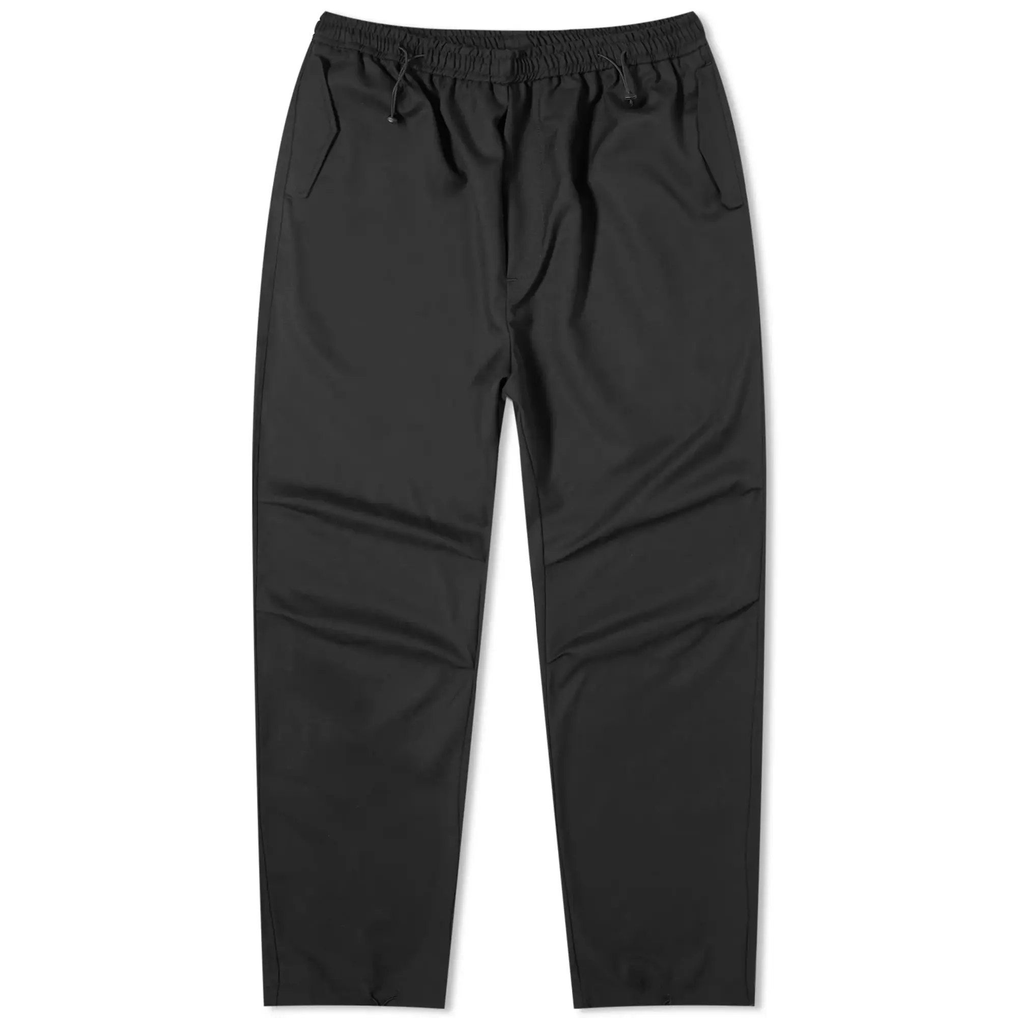 s.k manor hill Men's M100 Pants Black Tropical Wool