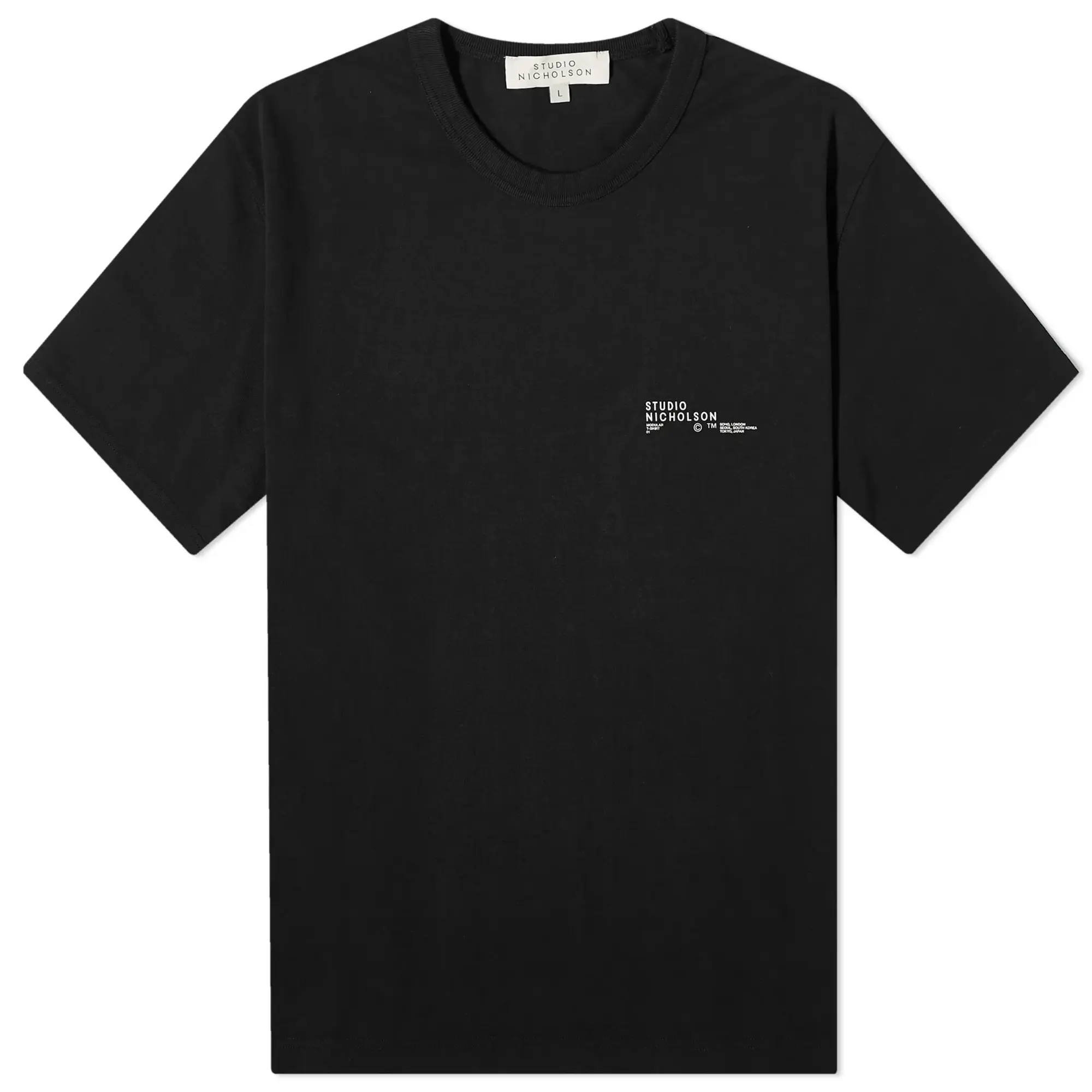 Studio Nicholson Men's Module T-Shirt Black