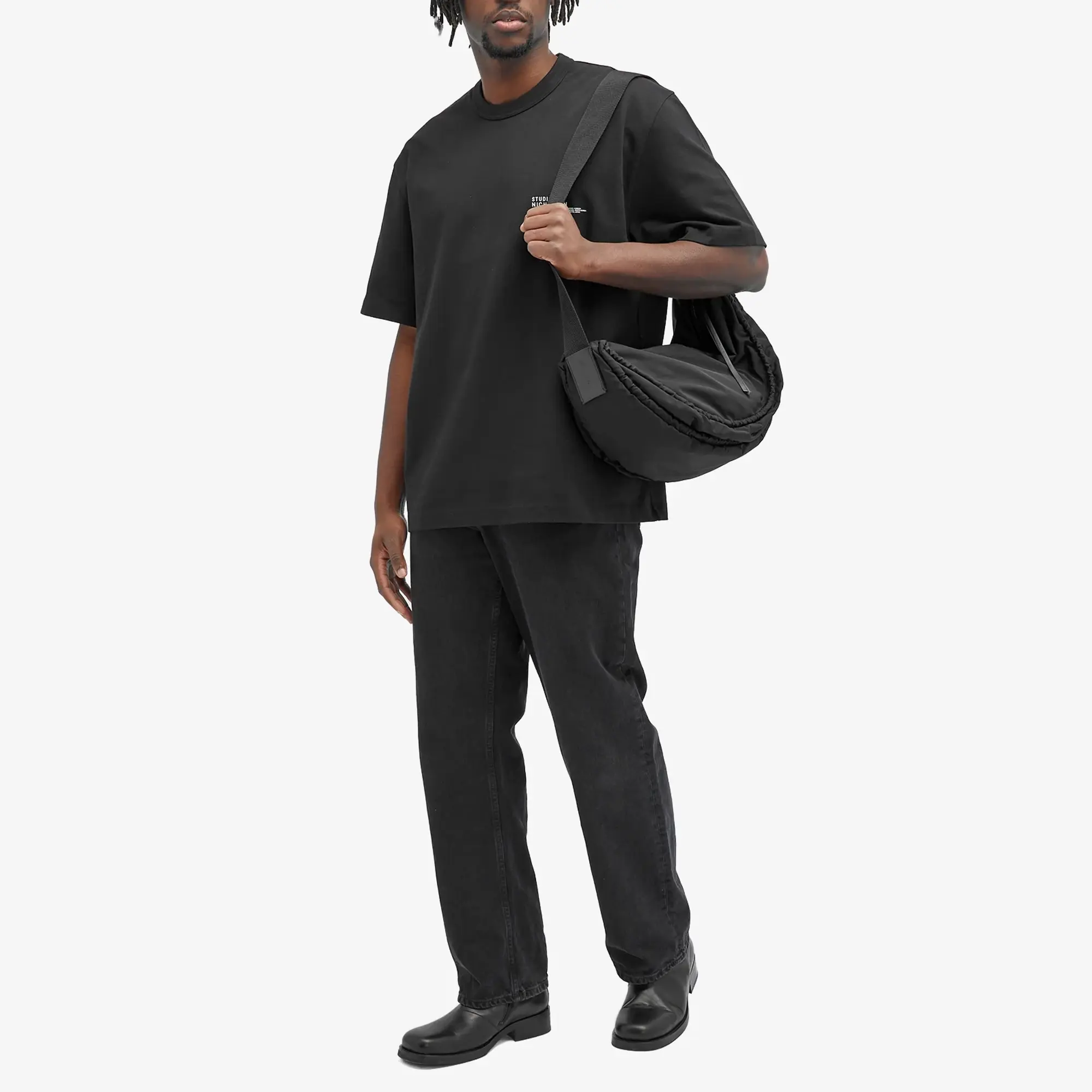 Studio Nicholson Men's Module T-Shirt Black