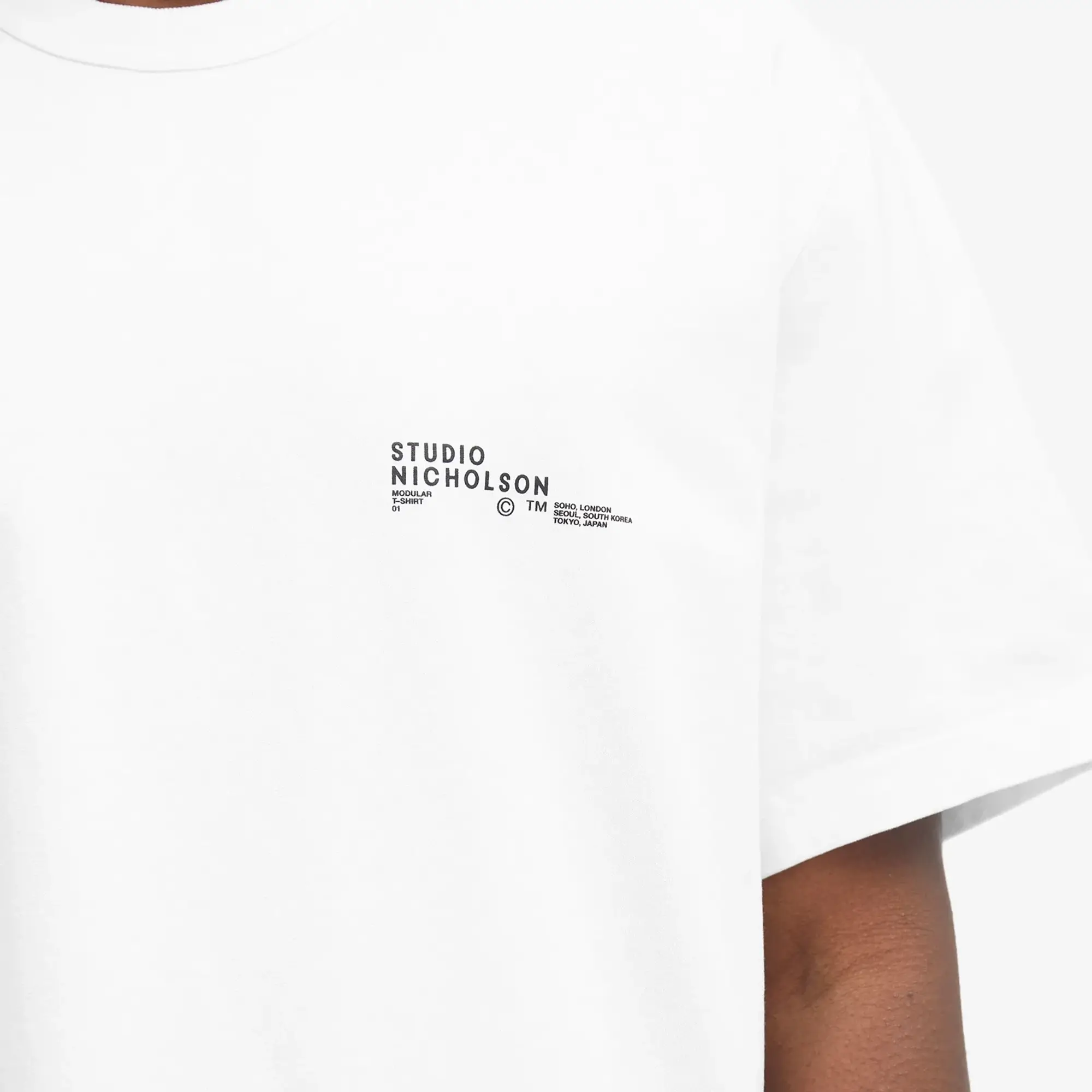 Studio Nicholson Men's Module T-Shirt White
