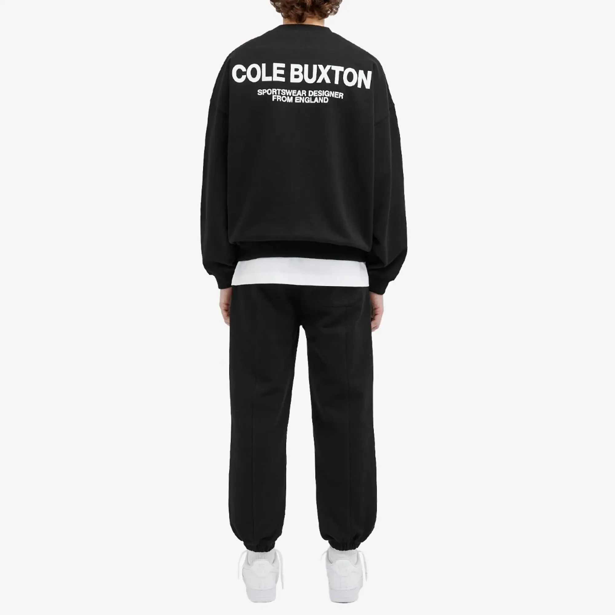 Cole Buxton Men's Sportswear Crew Sweat Black
