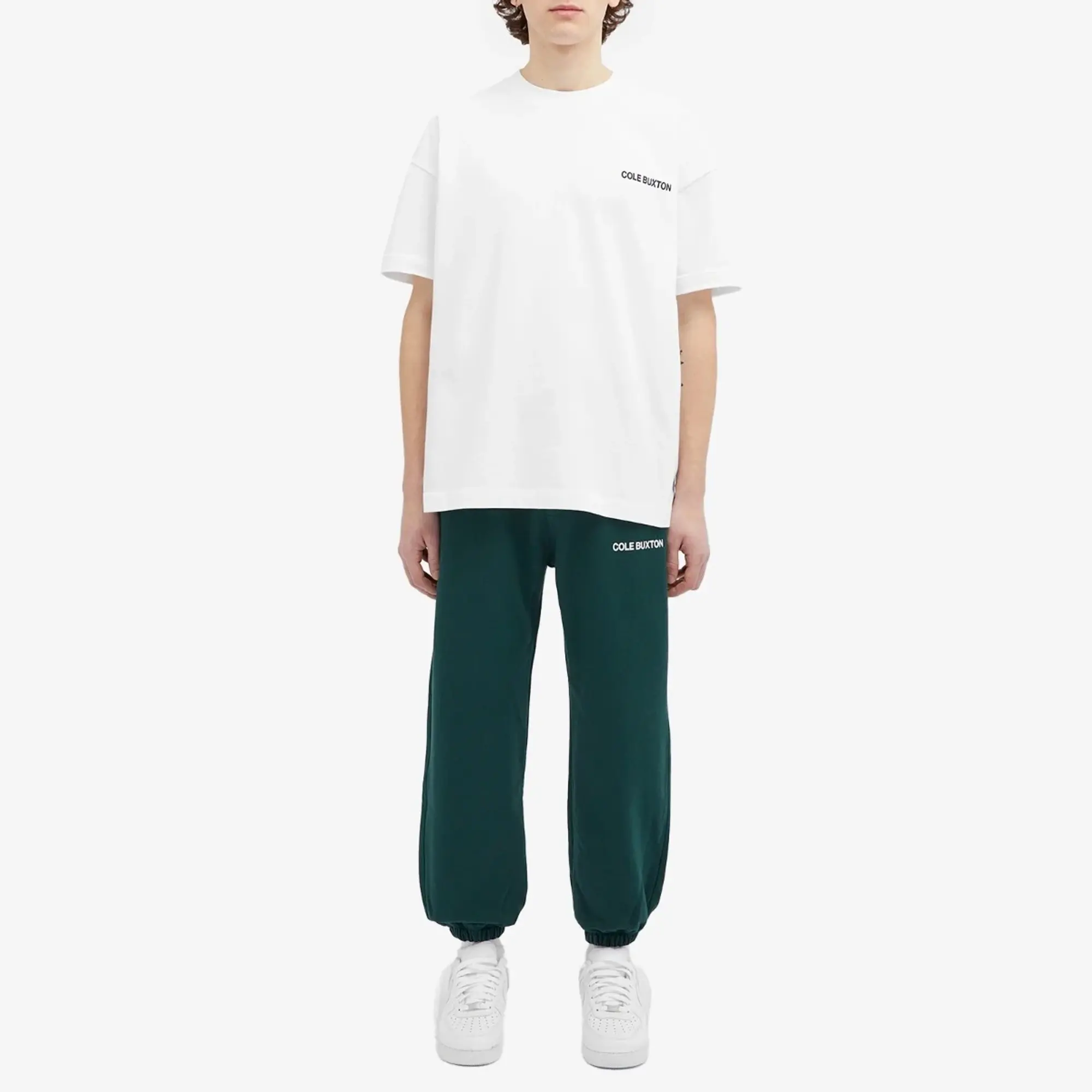 Cole Buxton Men's Sportswear Sweat Pants Forest Green