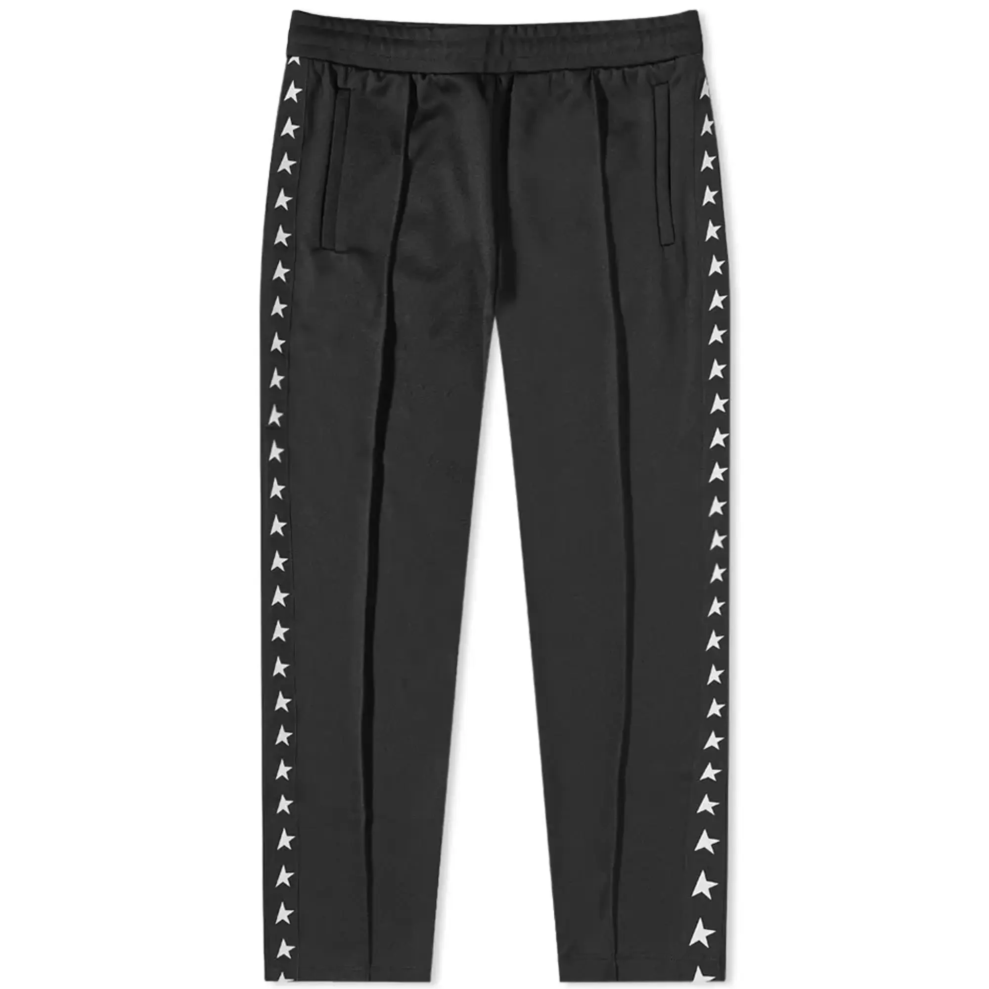 Golden Goose Men's Star Doro Track Pant Black/White