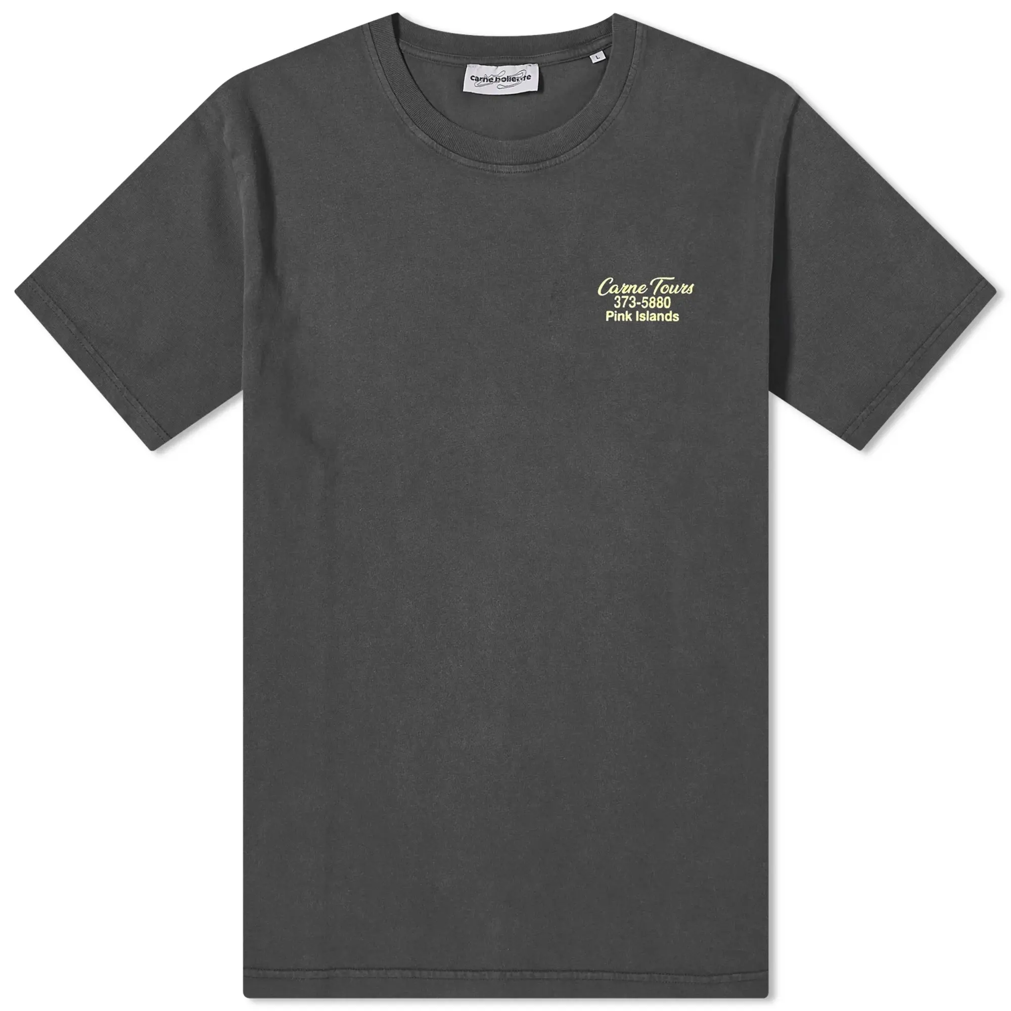 Carne Bollente Men's I Got High T-Shirt Washed Black