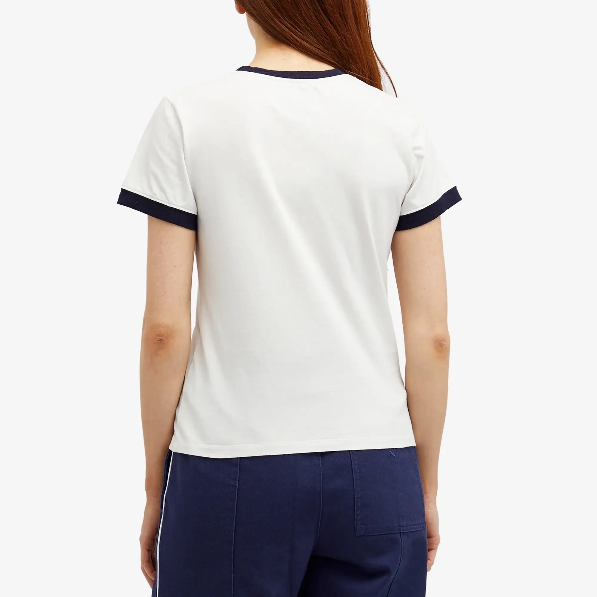 Golden Goose Women's Star T-Shirt Heritage White/Dark Blue