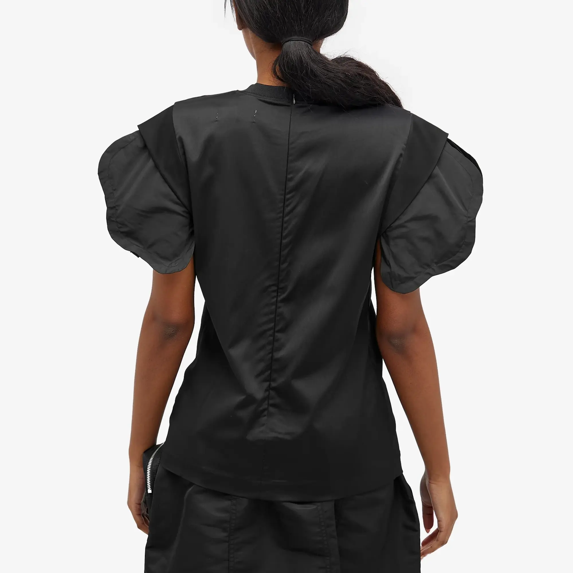TOGA Women's Stretch Satin Top 1 Black