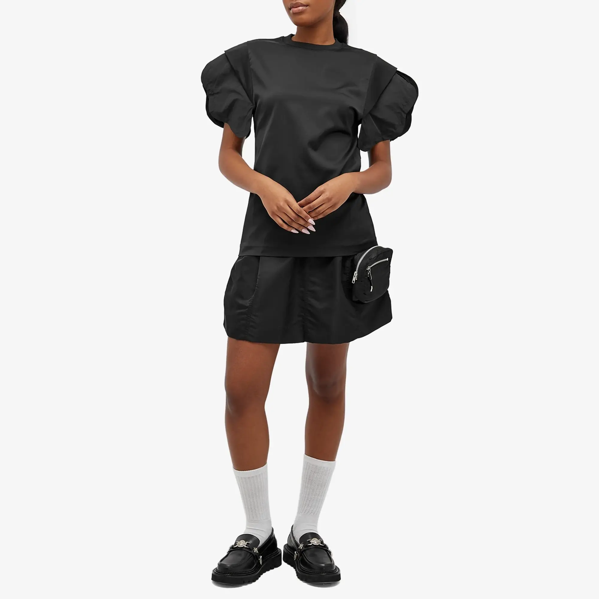 TOGA Women's Stretch Satin Top 1 Black
