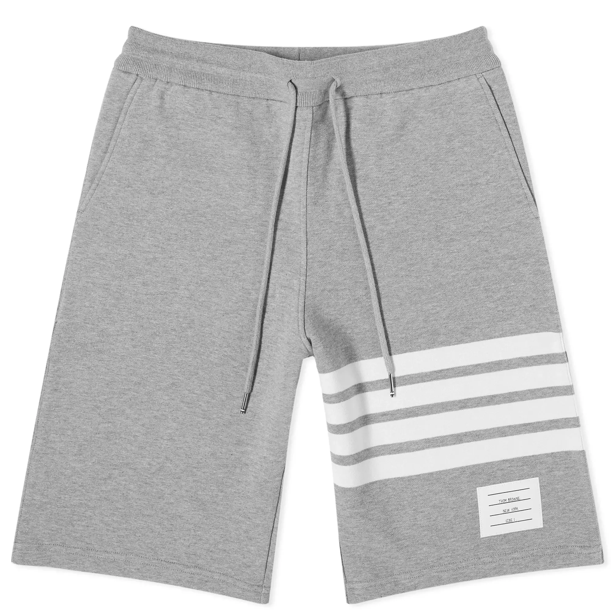 Thom Browne Classic Engineered 4 Bar Sweat Short - Light Grey