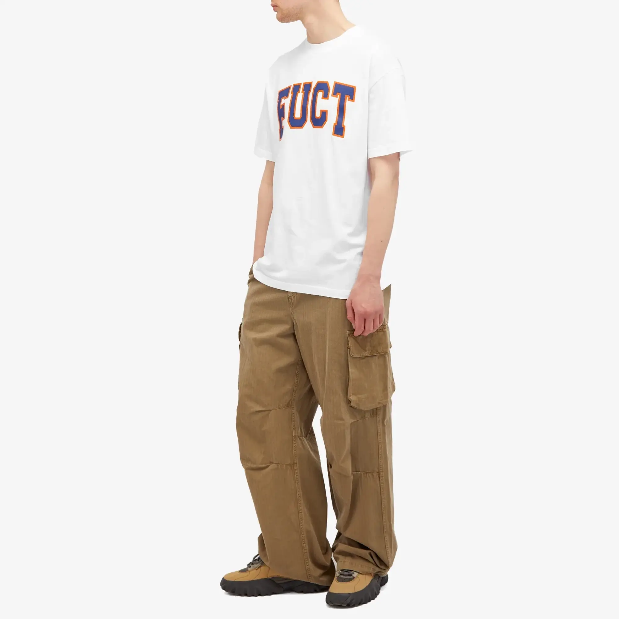 FUCT Men's Arch Logo T-Shirt White