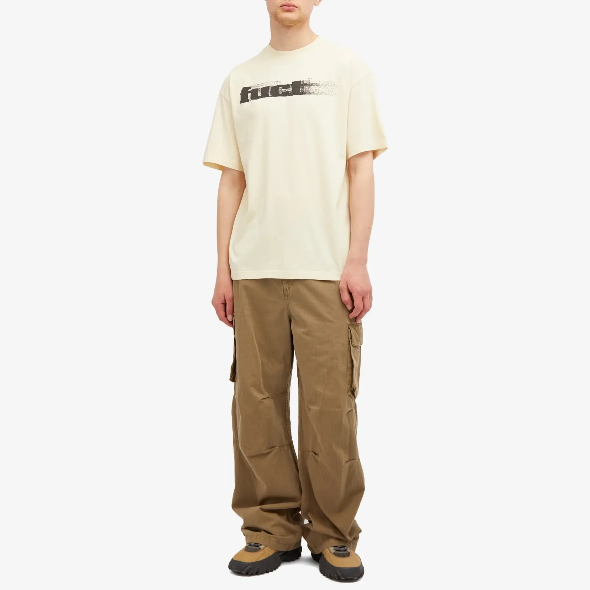 Champion FUCT Men's OG Blurred T-Shirt Sand