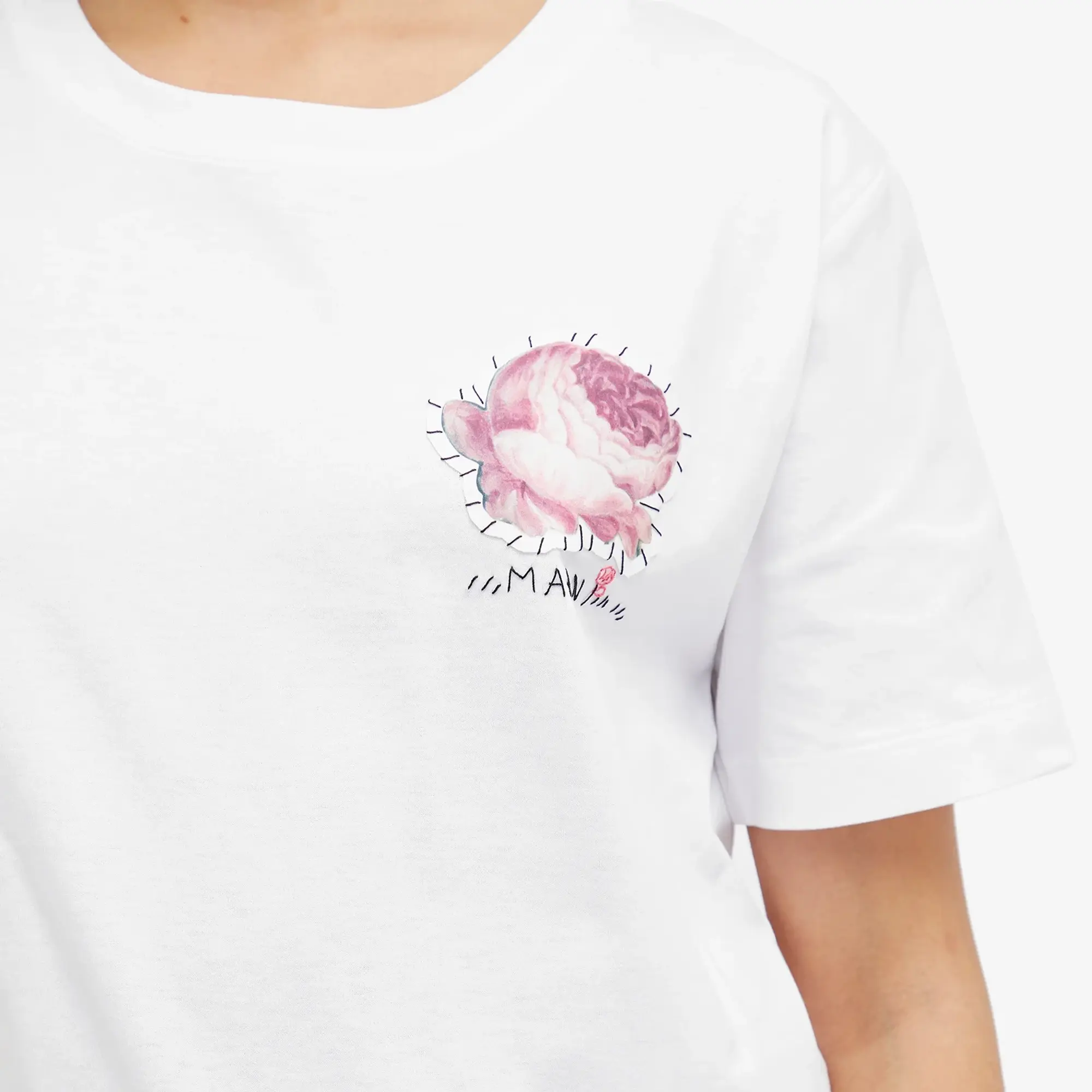 Marni Women's T-Shirt Lily White