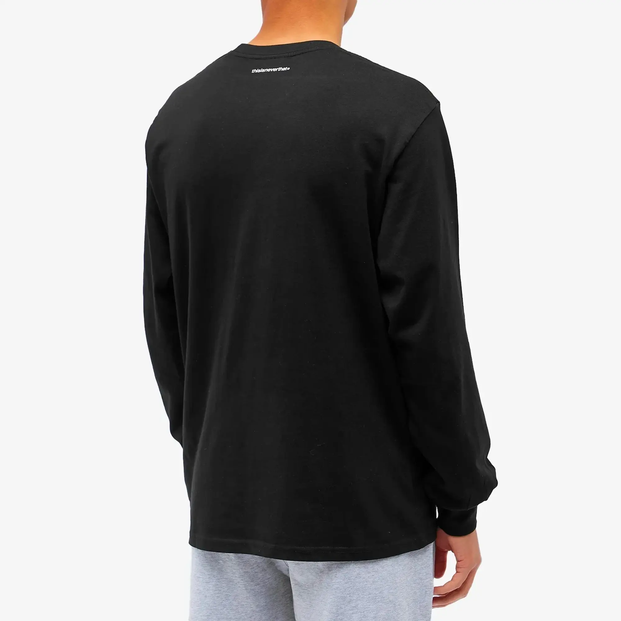 thisisneverthat Men's T-Logo Long Sleeve T-Shirt Black