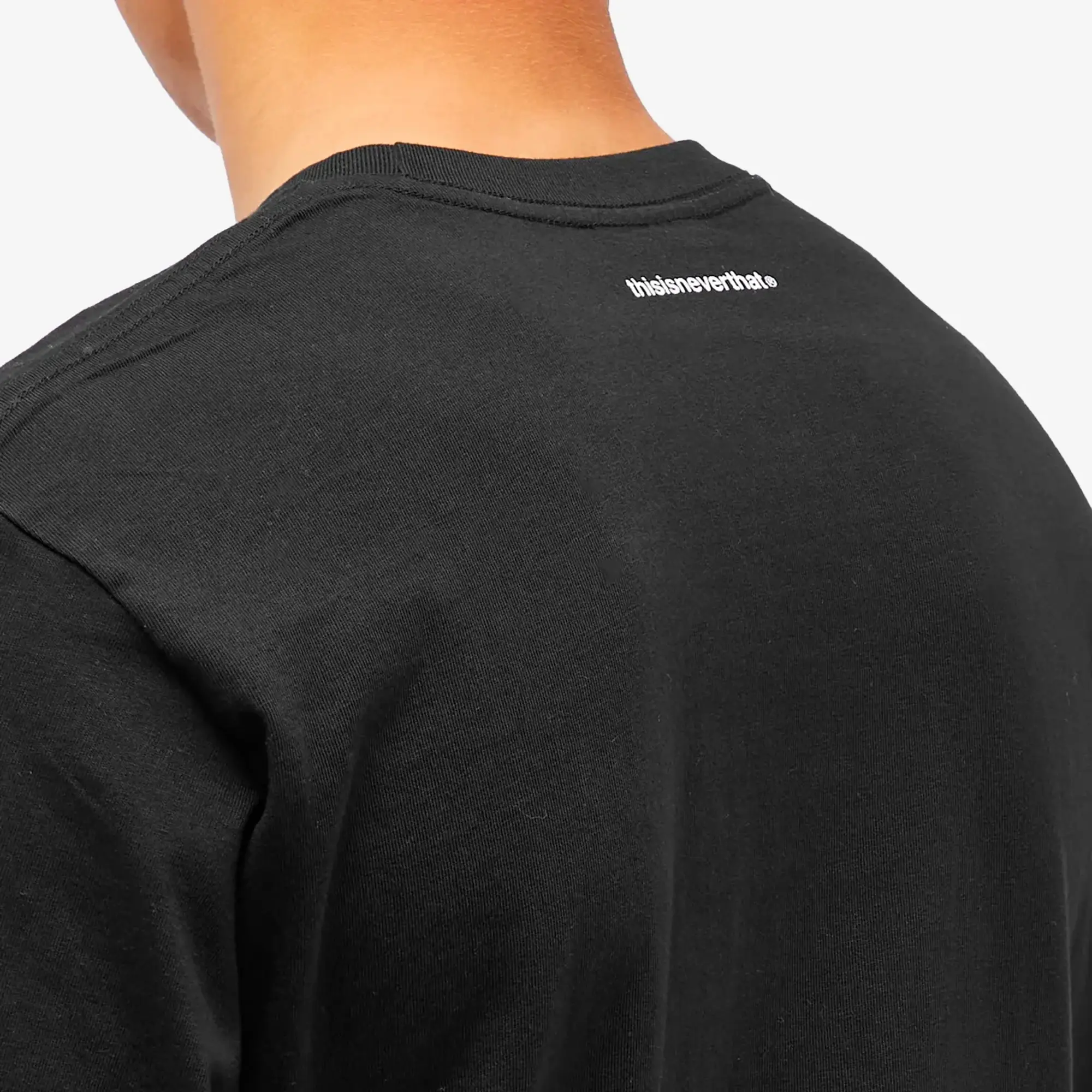 thisisneverthat Men's T-Logo Long Sleeve T-Shirt Black
