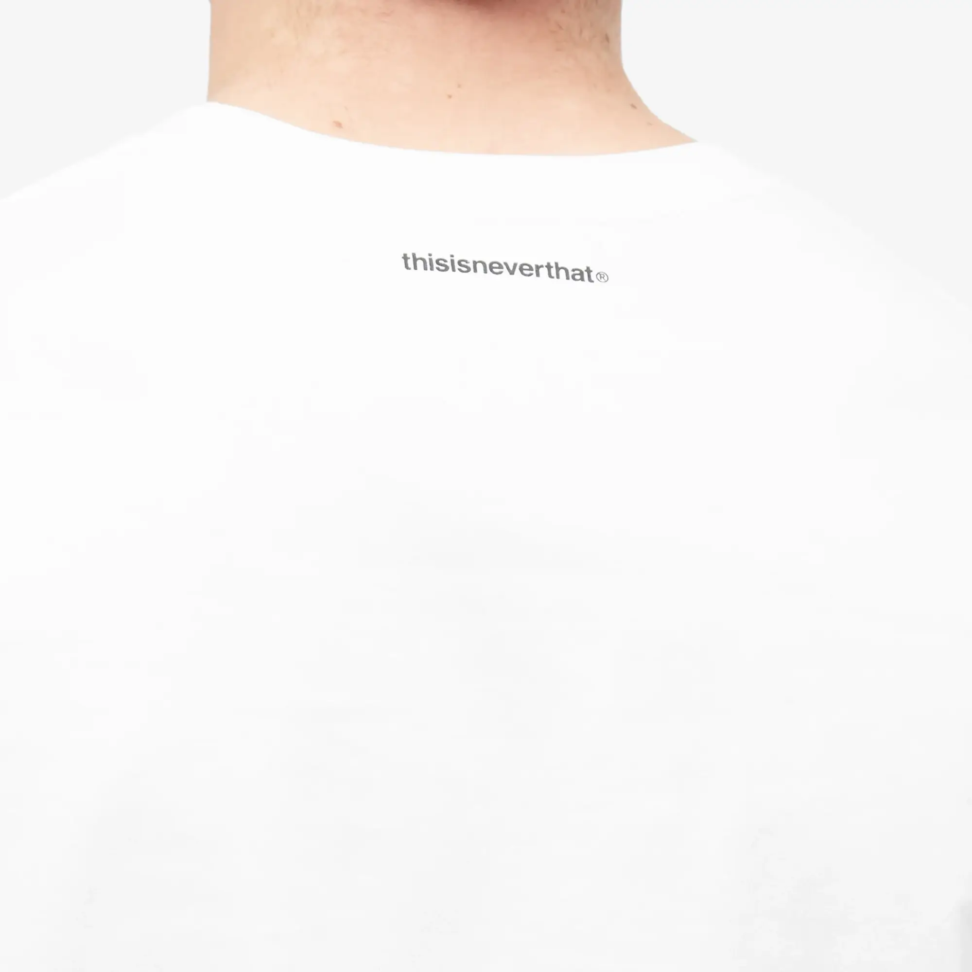 thisisneverthat Men's T-Logo Long Sleeve T-Shirt White