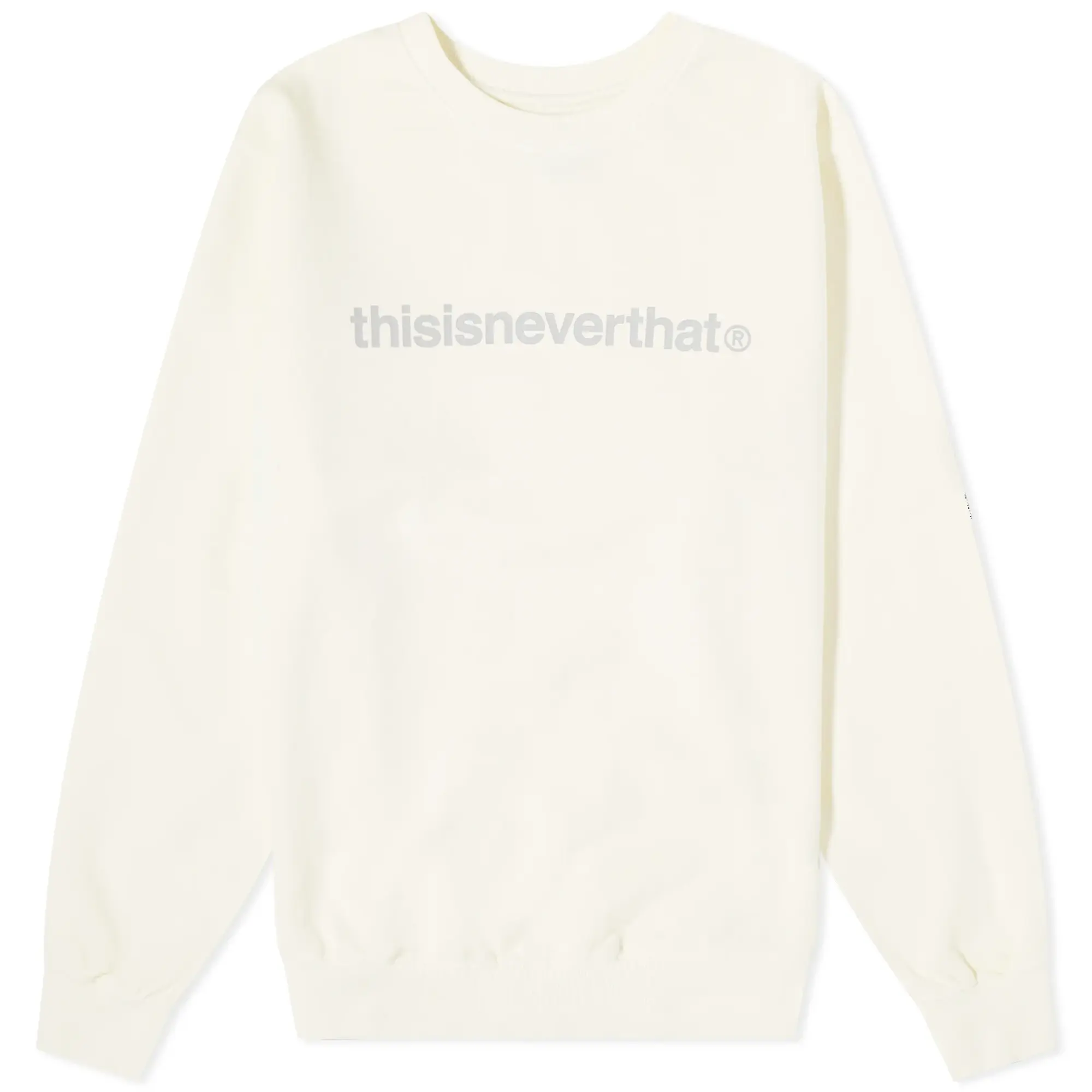 thisisneverthat Men's T-Logo LT Crewneck Ivory