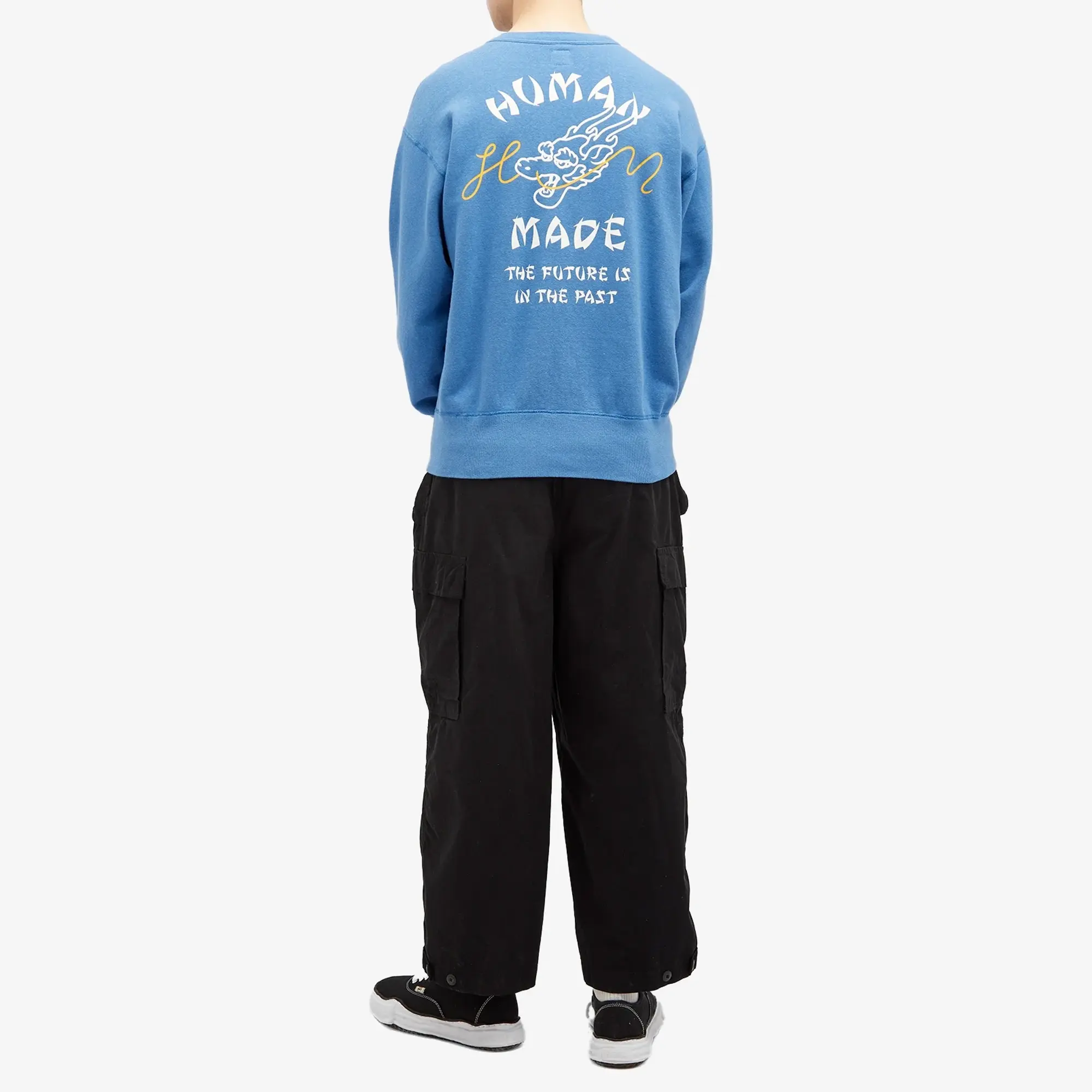 Human Made Men's Dragon Heart Sweatshirt Navy