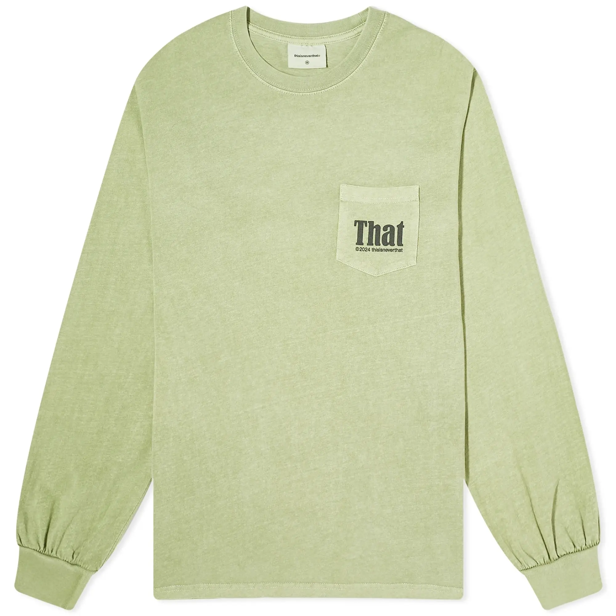 thisisneverthat Men's That Pocket Long Sleeve T-Shirt Olive