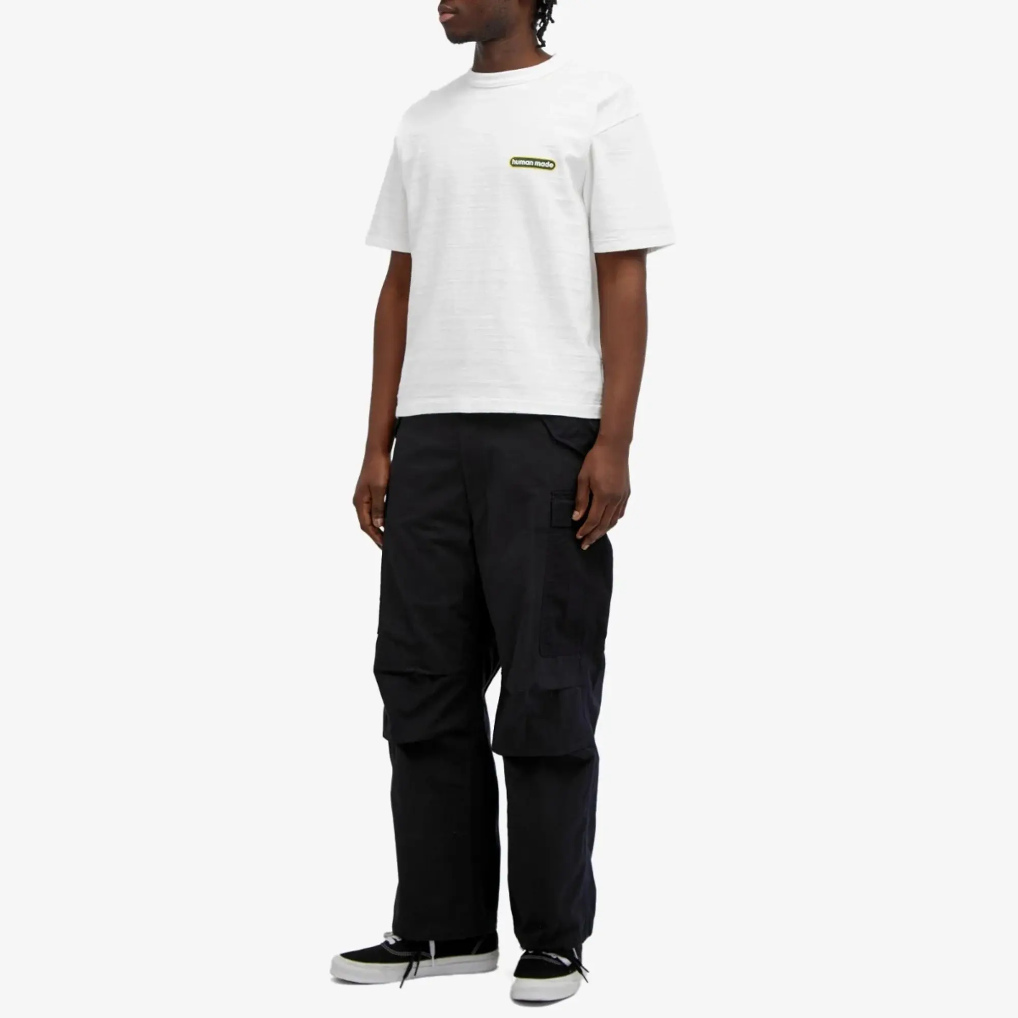 Human Made Men's Bar Logo T-Shirt White
