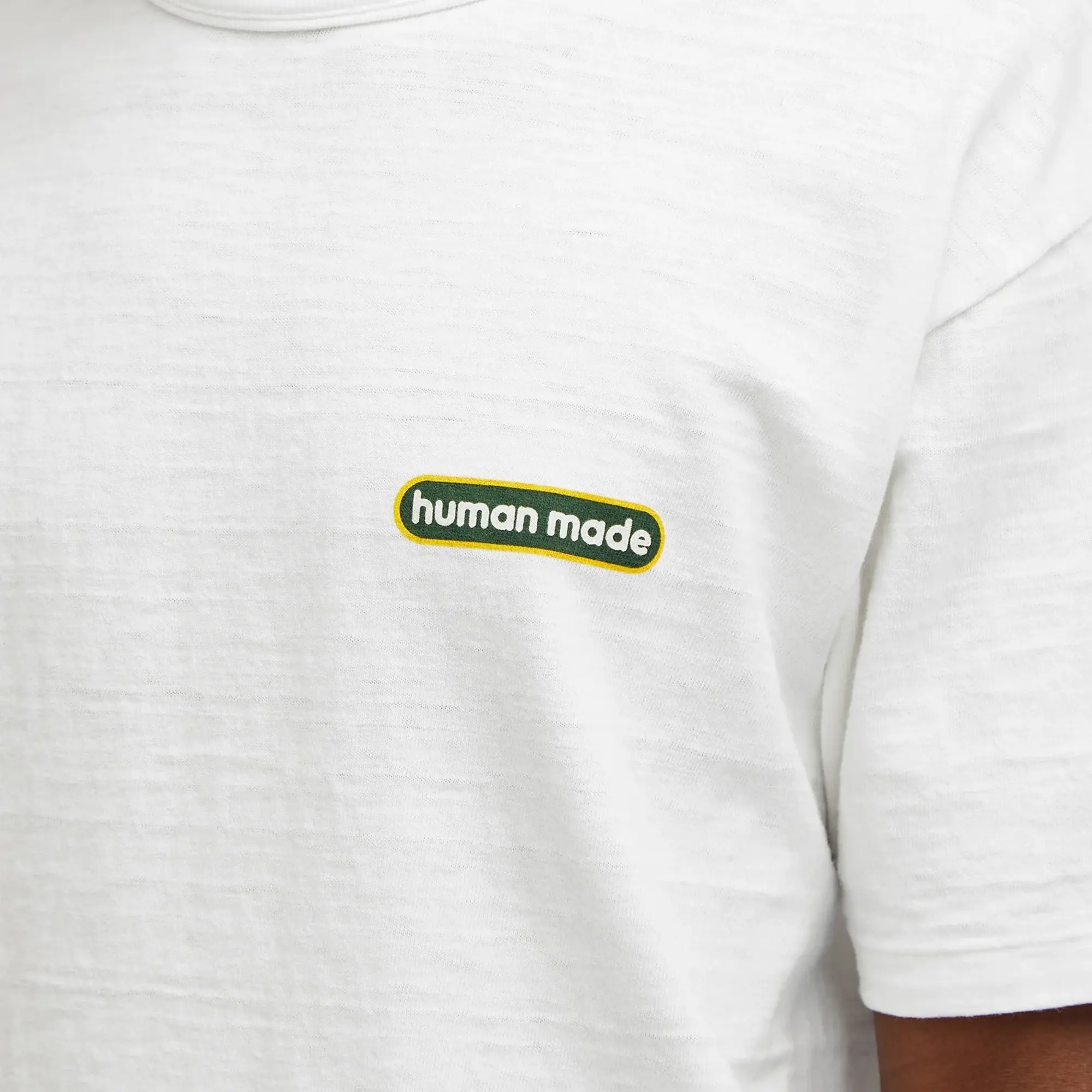 Human Made Men's Bar Logo T-Shirt White