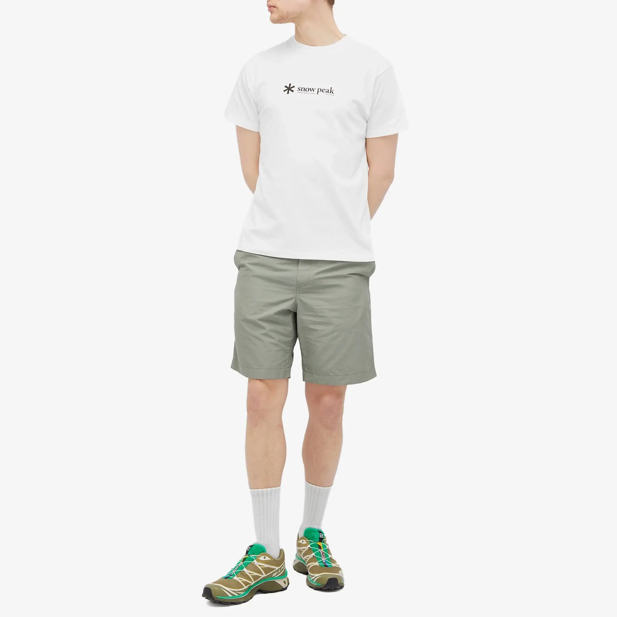 Snow Peak Men's Logo T-Shirt White
