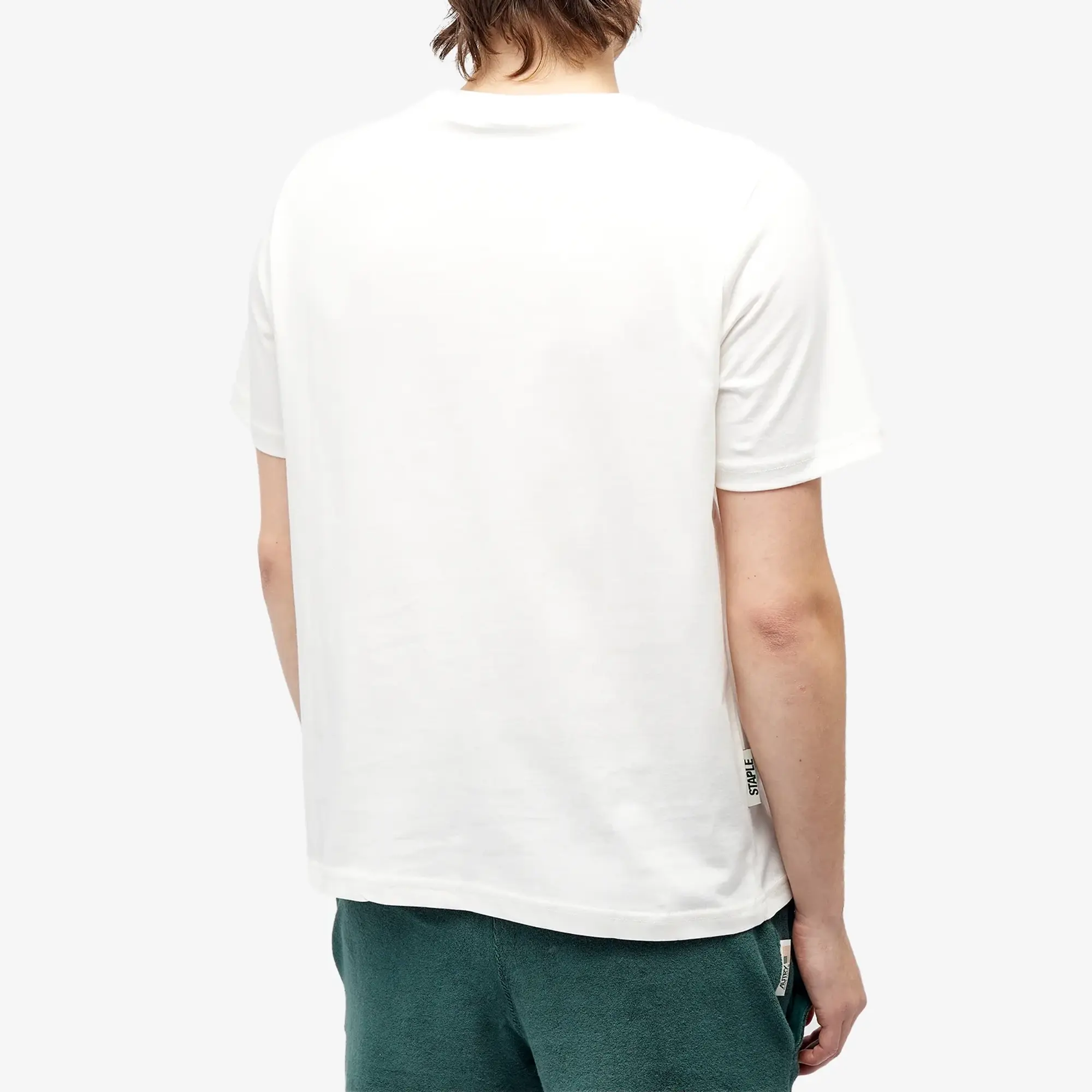 Autry Action Shoes Autry X Staple T-Shirt Men Shortsleeves White