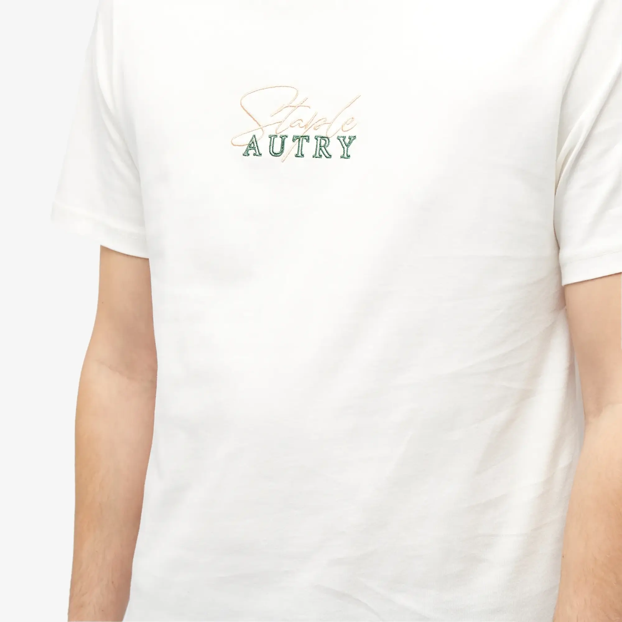 Autry Action Shoes Autry X Staple T-Shirt Men Shortsleeves White