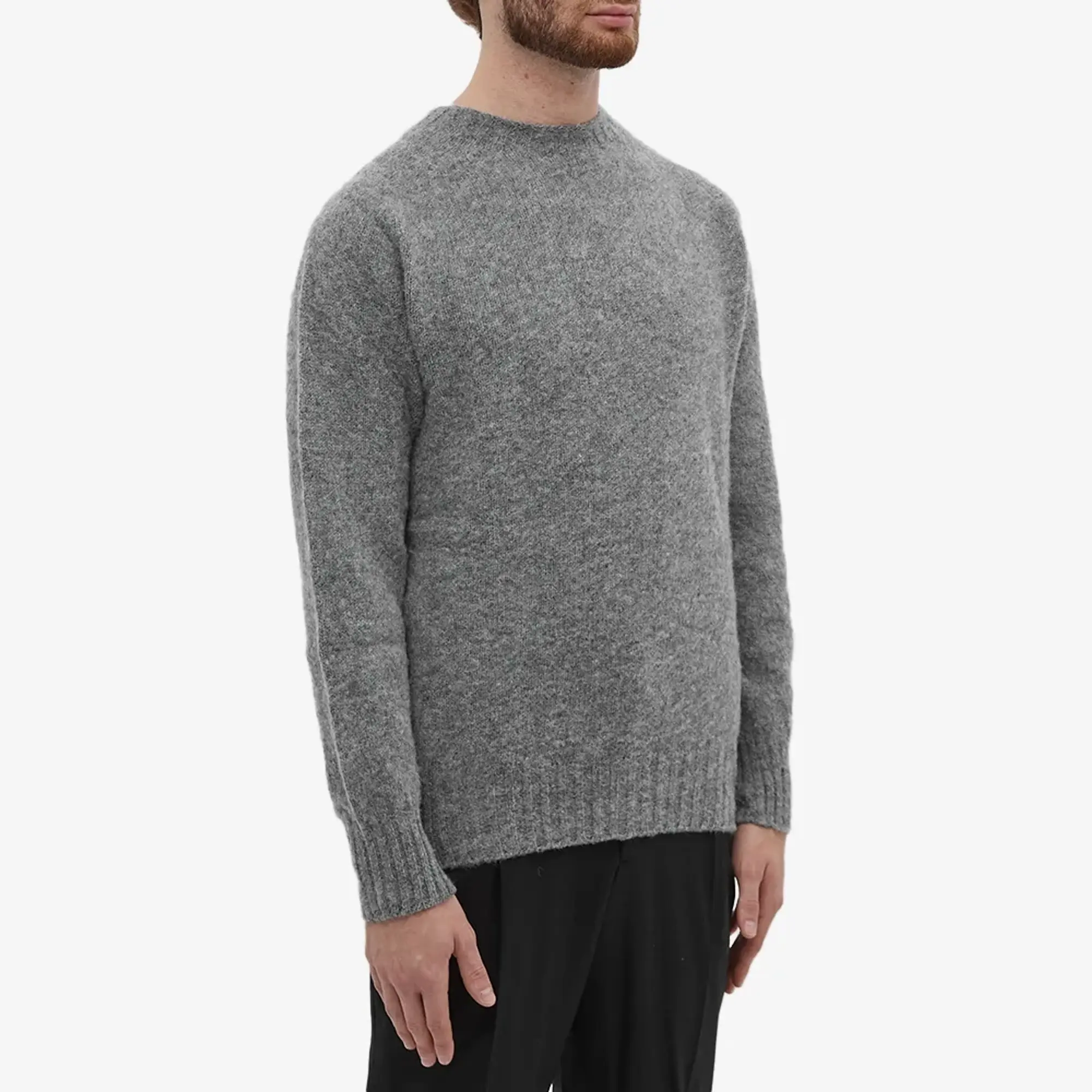 Howlin by Morrison Howlin' Birth of the Cool Crew Knit Mid Grey