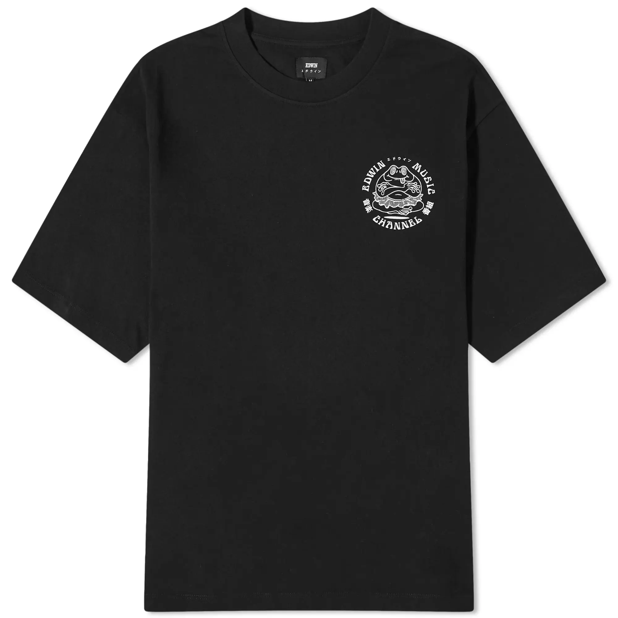 Edwin Men's Music Channel T-Shirt Black