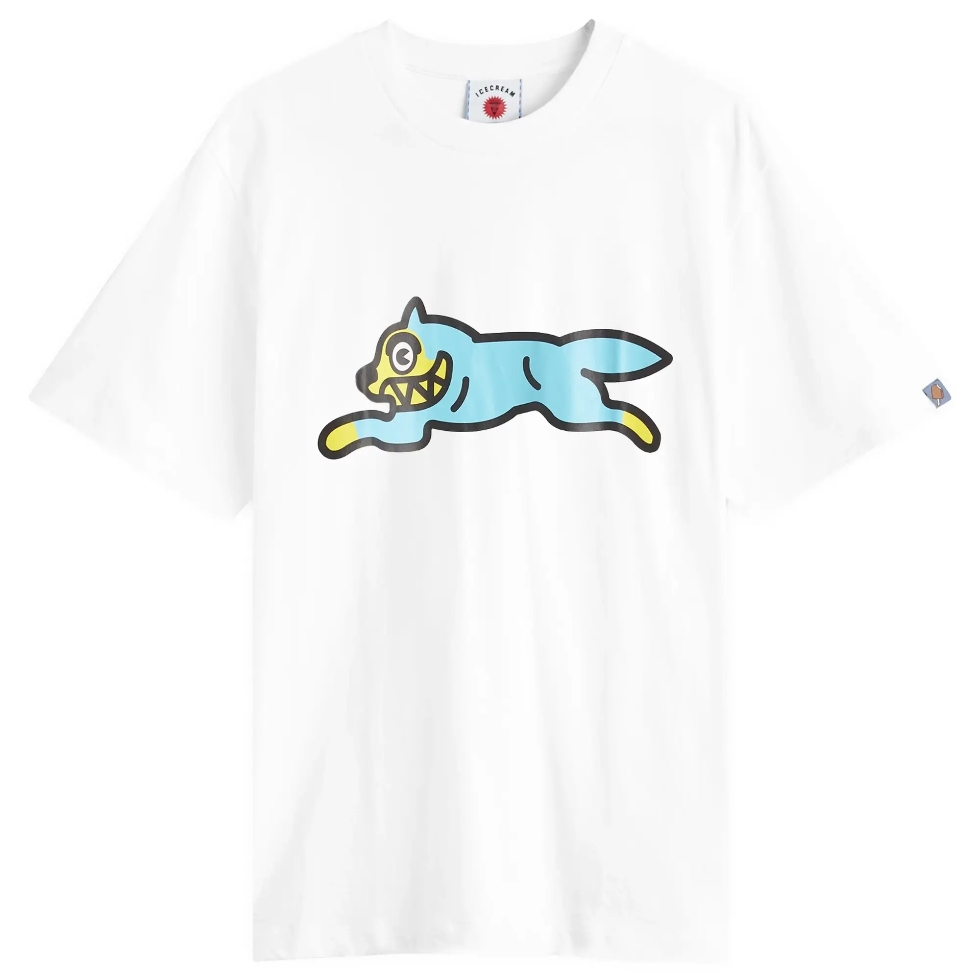 ICECREAM Running Dog T-Shirt, White