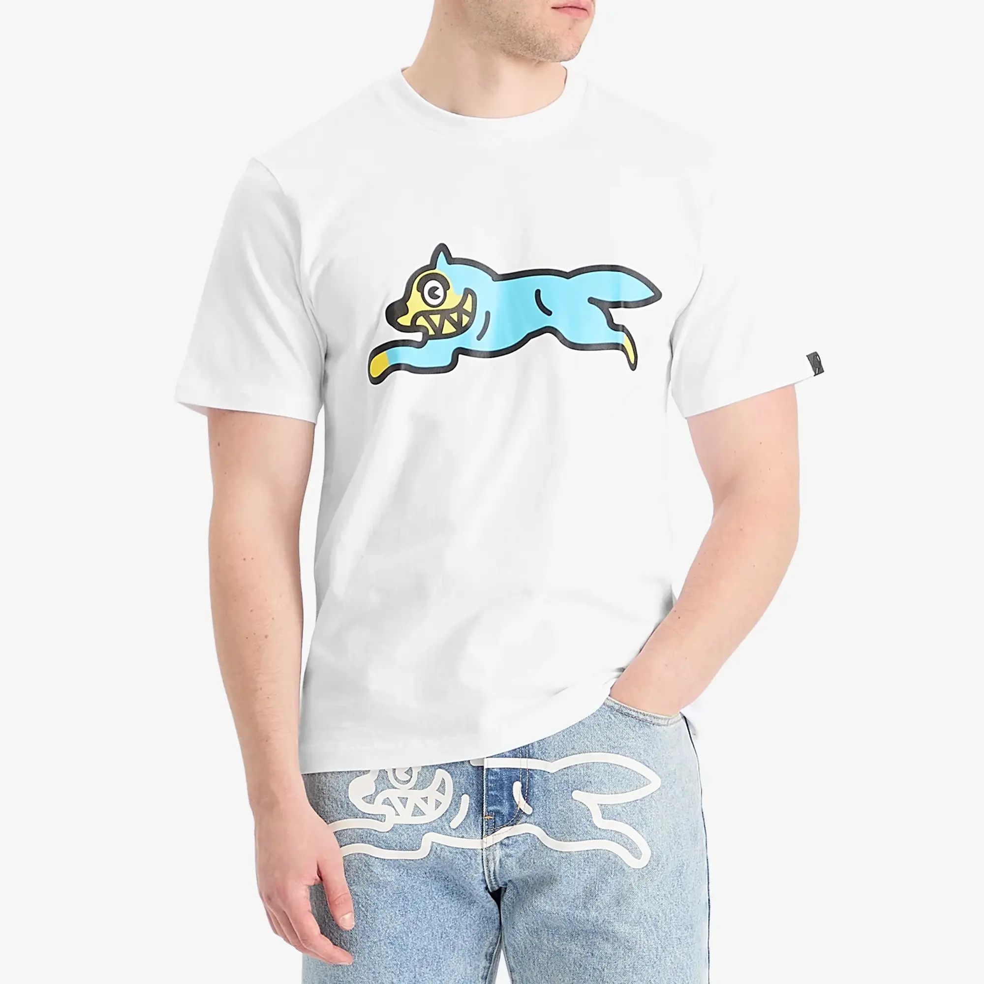 ICECREAM Running Dog T-Shirt, White