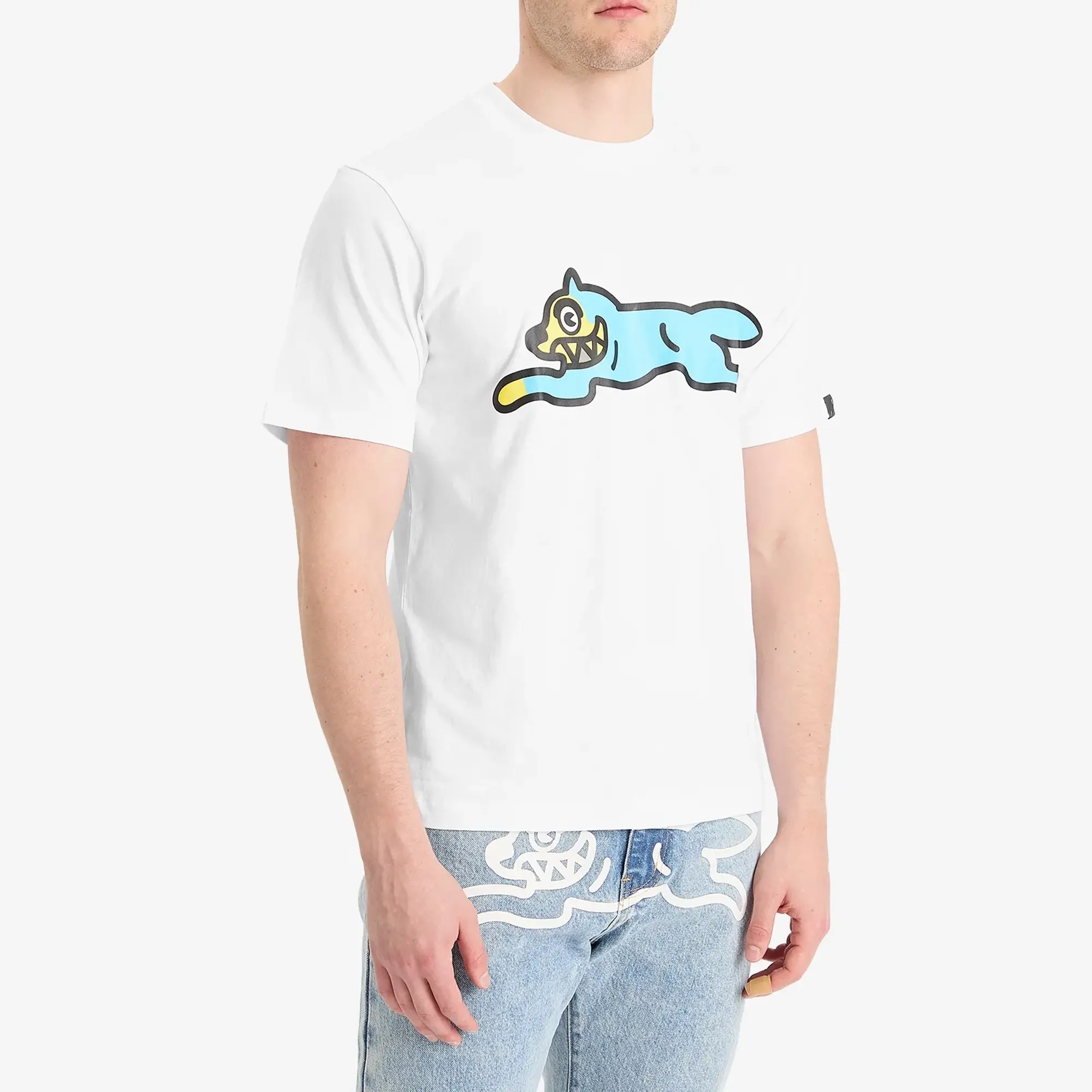 ICECREAM Running Dog T-Shirt, White