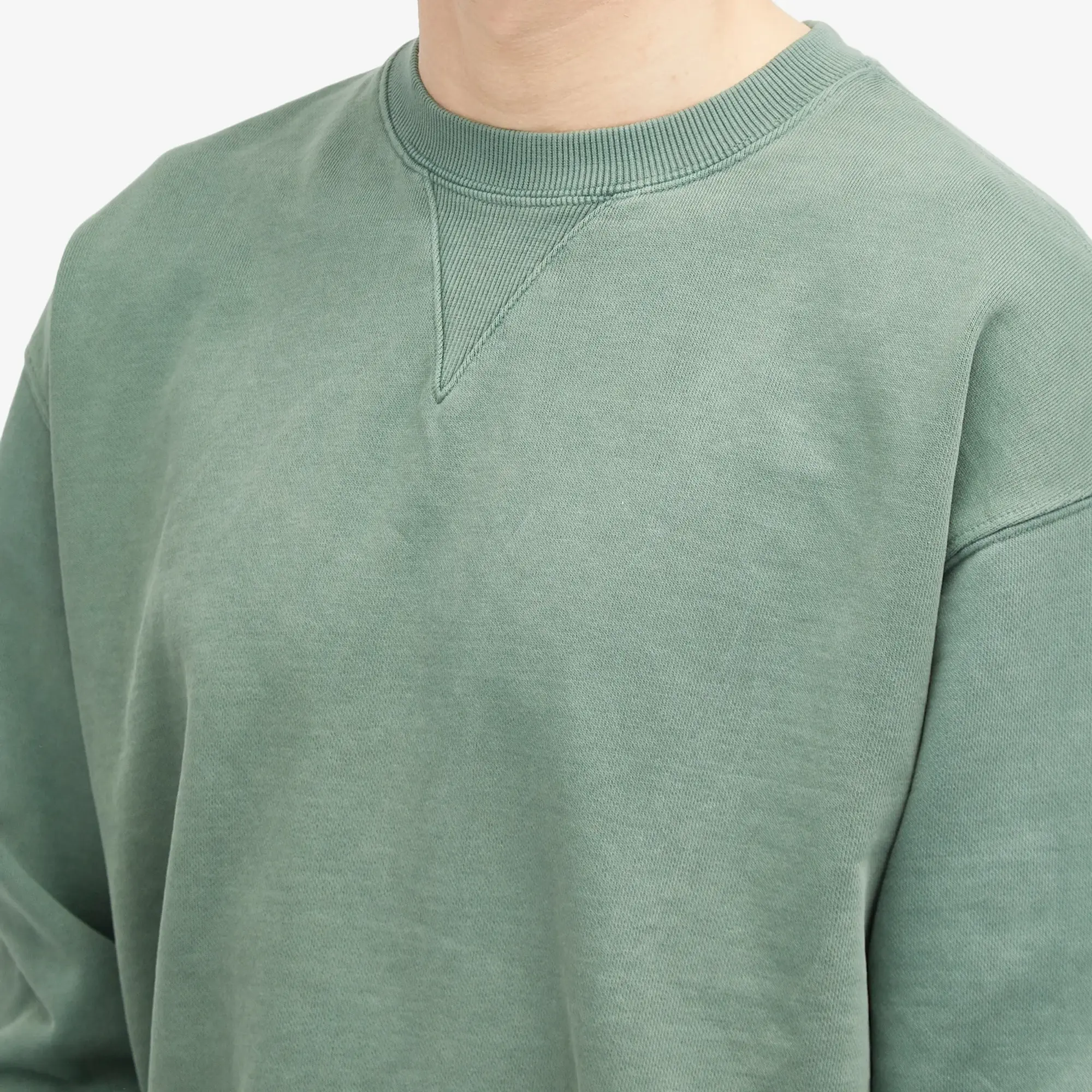 Uniform Bridge Pigment Dyed Sweatshirt Pigment Green