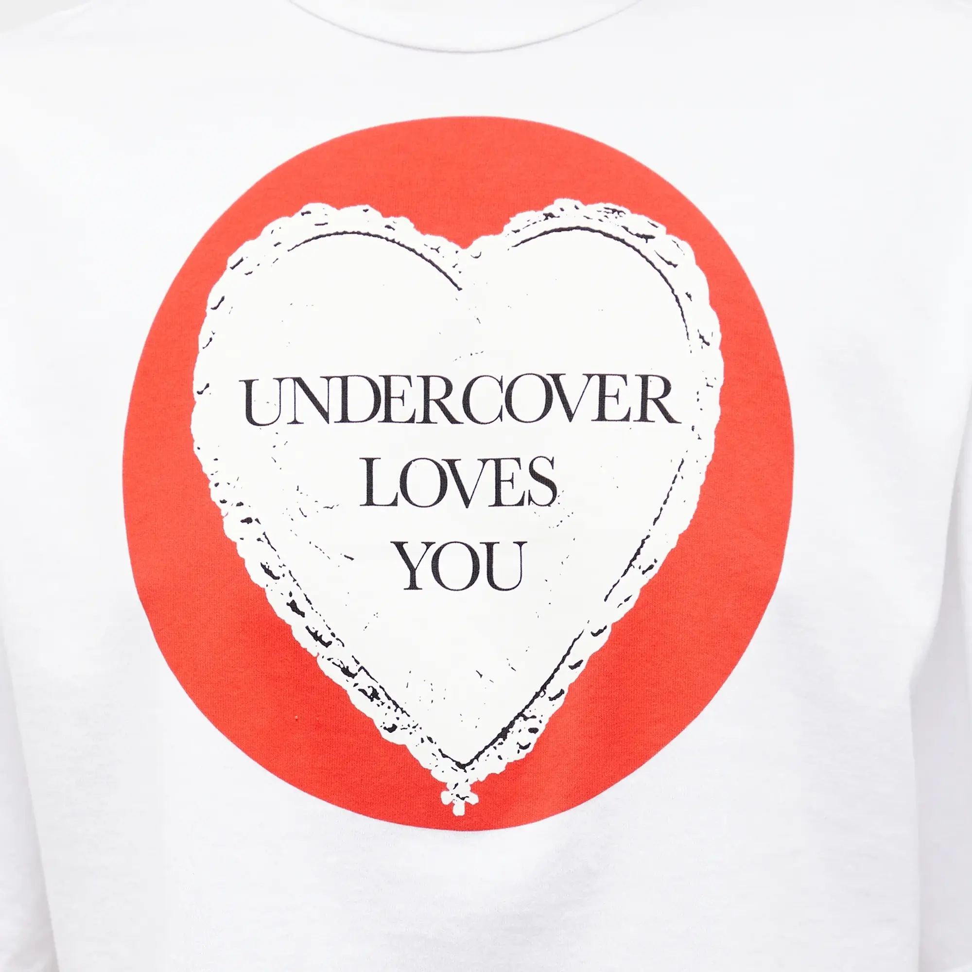 Undercover Women's Loves You T-Shirt White