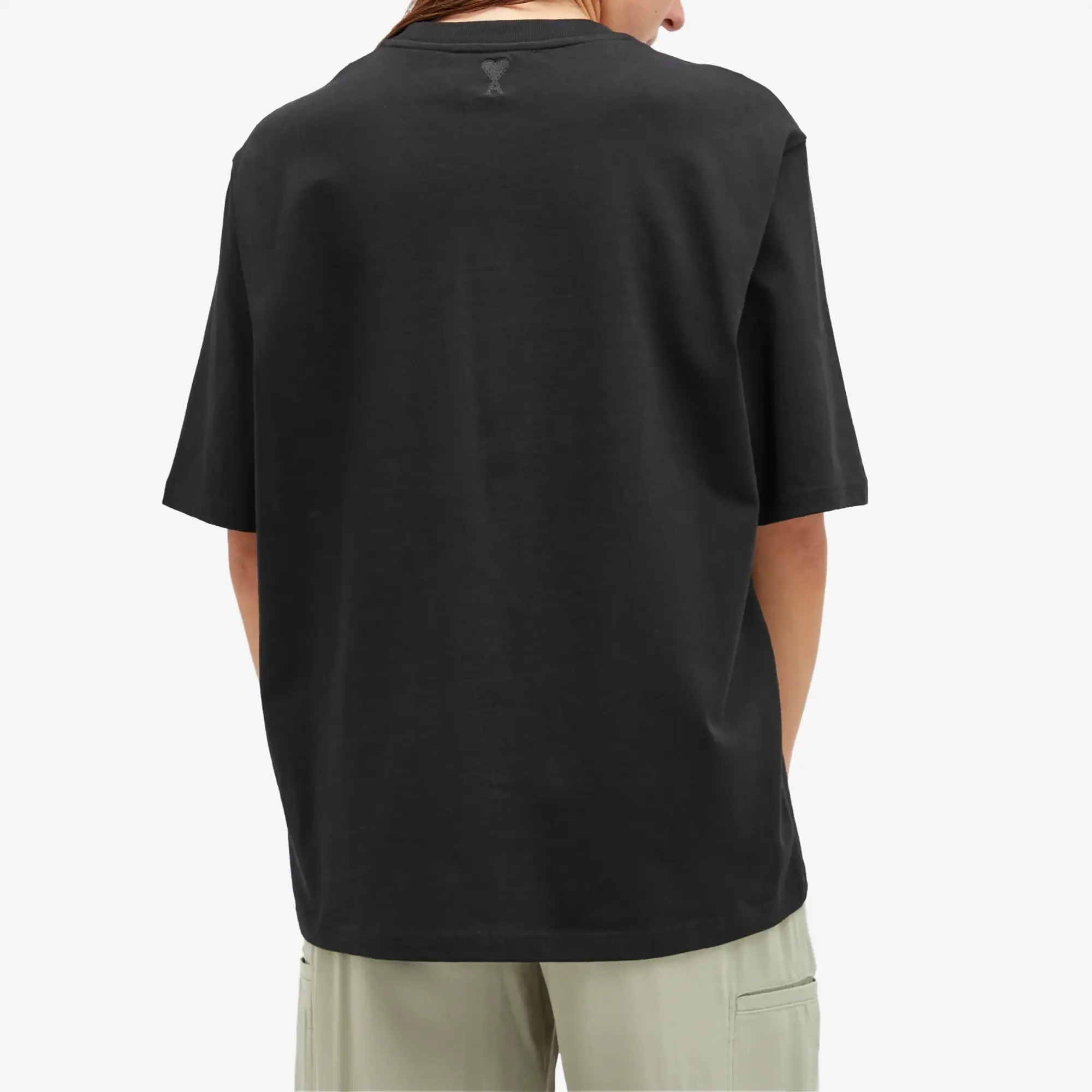 AMI Paris Logo T-Shirt Black