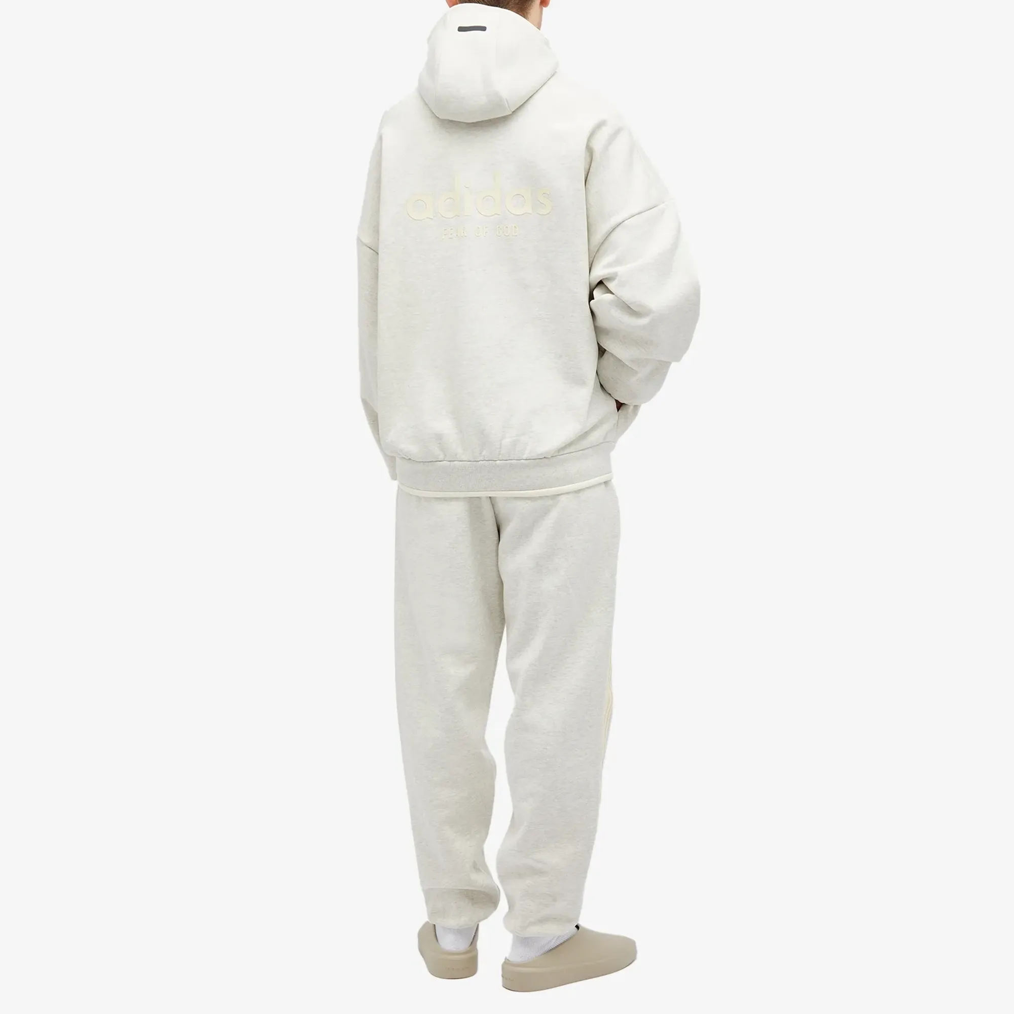 Fear of God Athletics Hood Adidas x Fear Of God Athletics Heavy Fleece Cream White Hoodie |