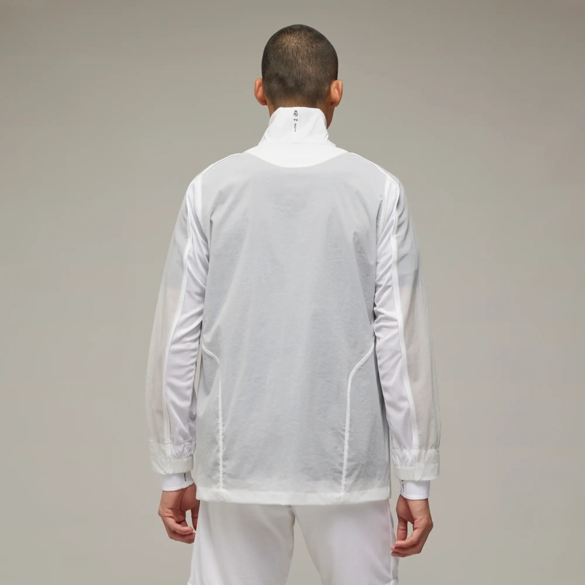 adidas Y-3 Men's x Real Madrid Anthem Jacket White